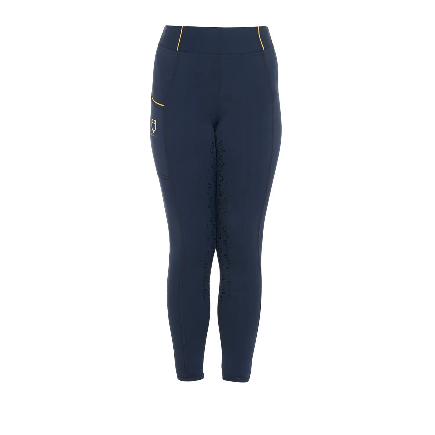 Girls' full grip riding leggings Equestro