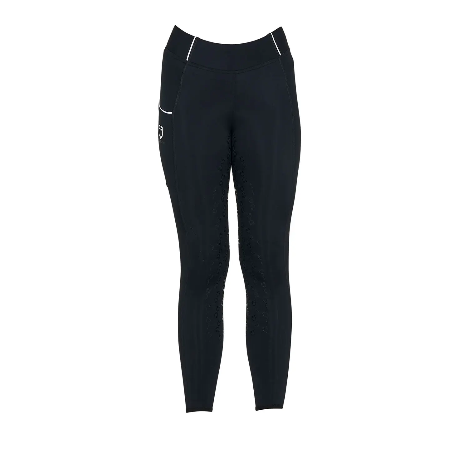 Girls' full grip riding leggings Equestro