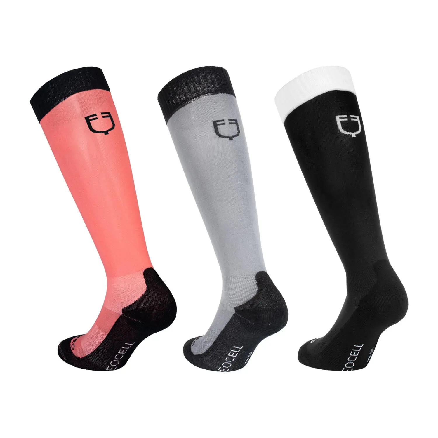 Riding socks Equestro Basic (x3)