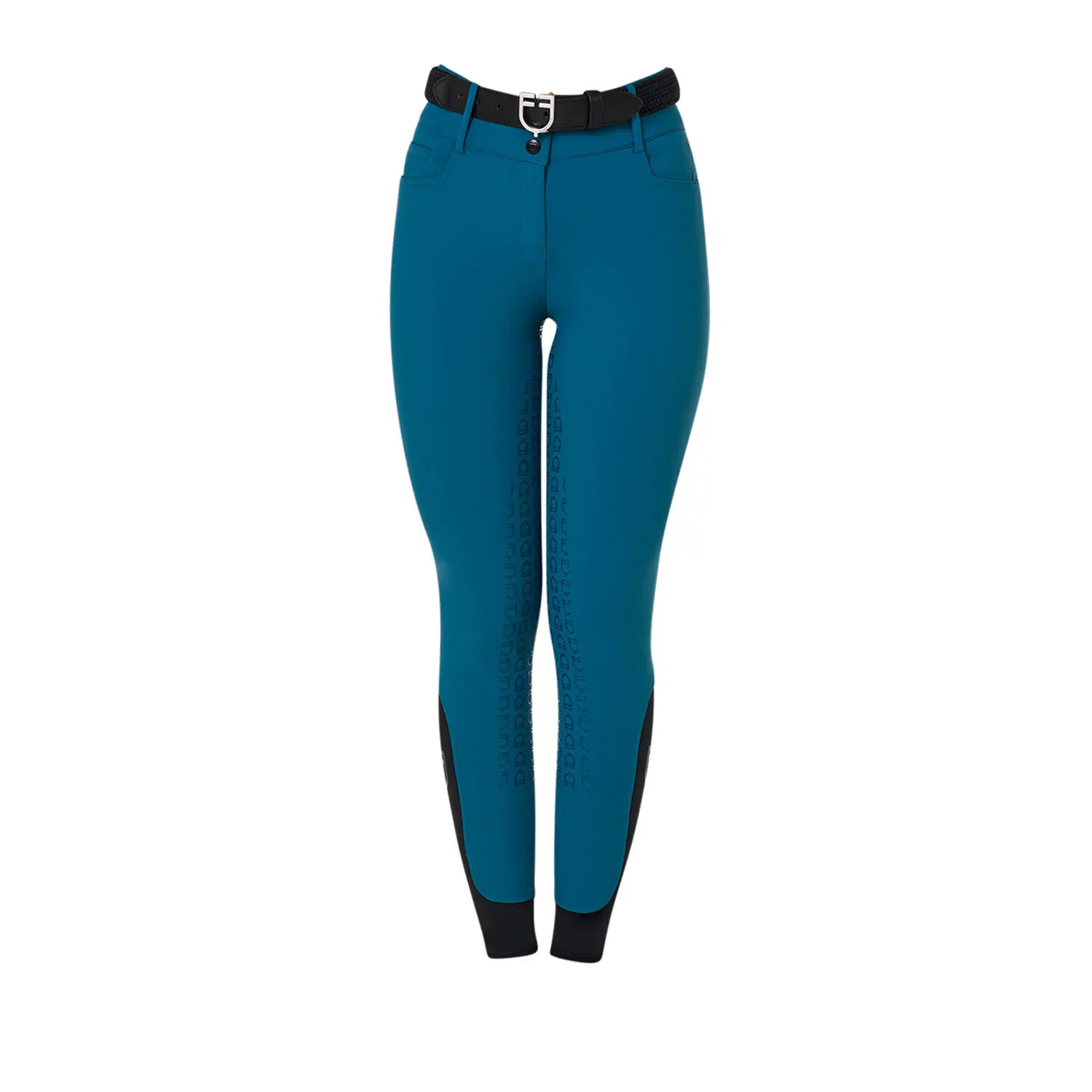 High-waisted full grip competition trousers for women Equestro