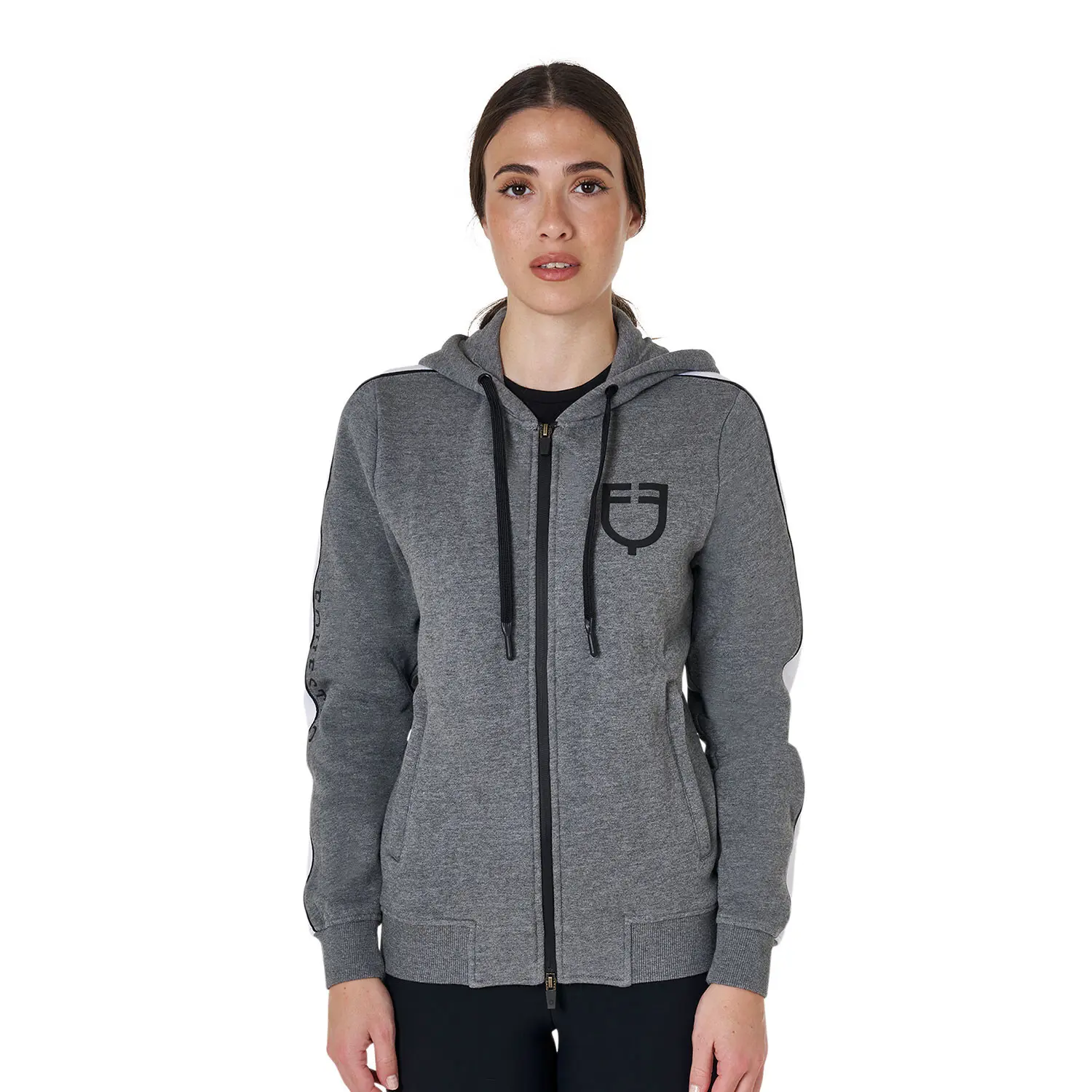 Women's zip-up hoodie Equestro
