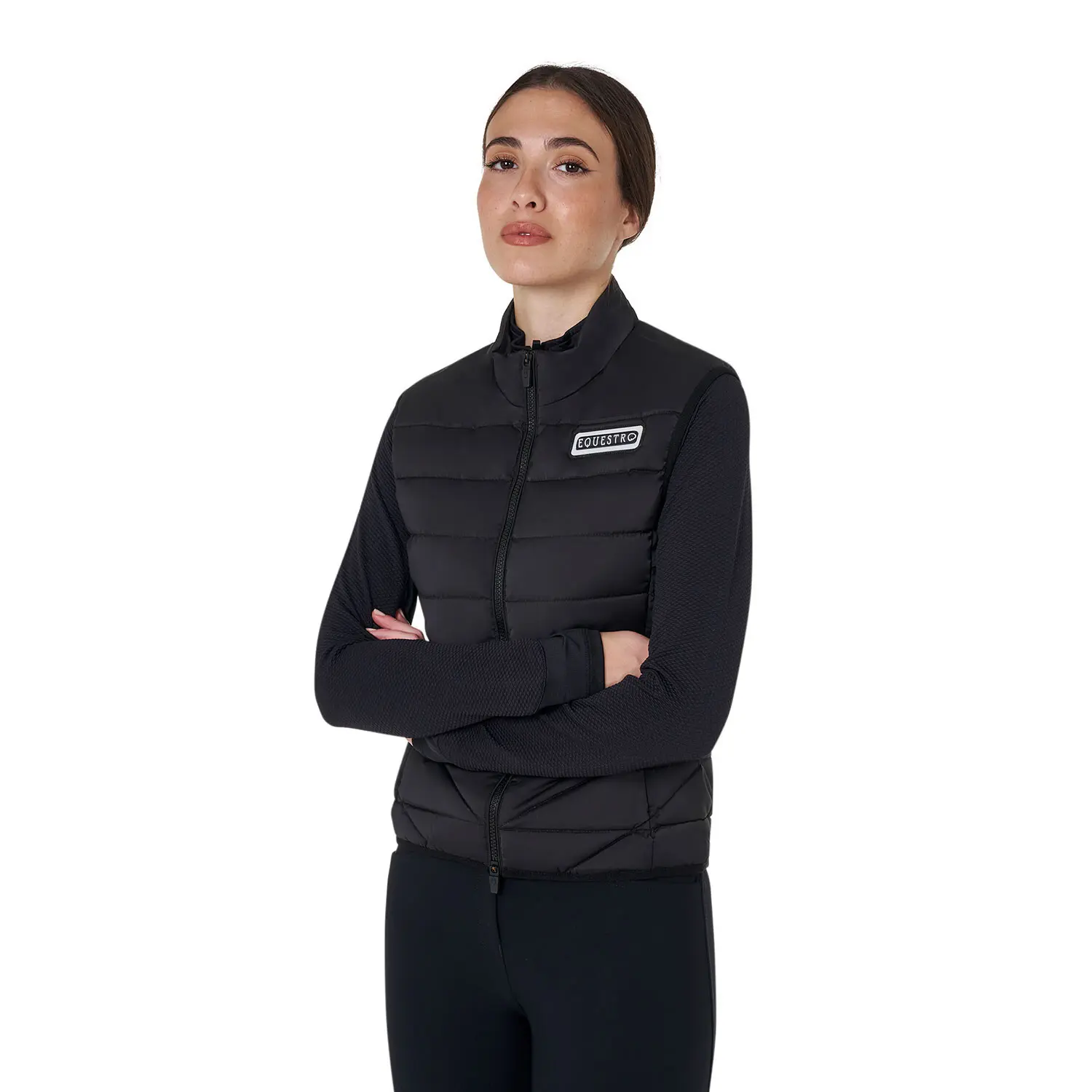 Women's sleeveless down jacket Equestro