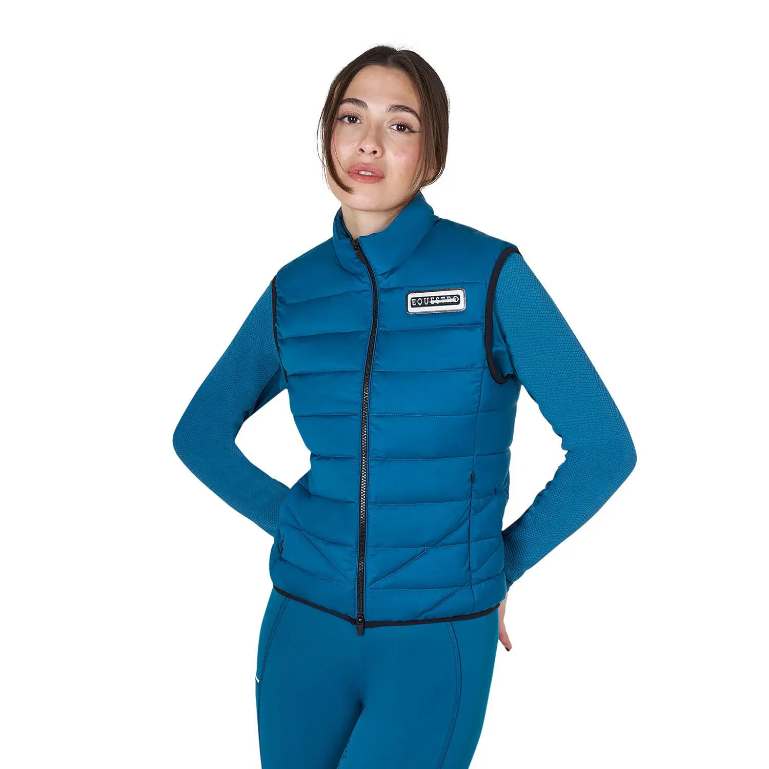 Women's sleeveless down jacket Equestro