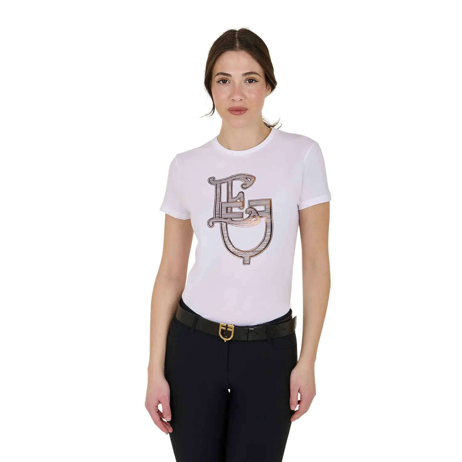 T-Shirt Equestro Lamina Monogram