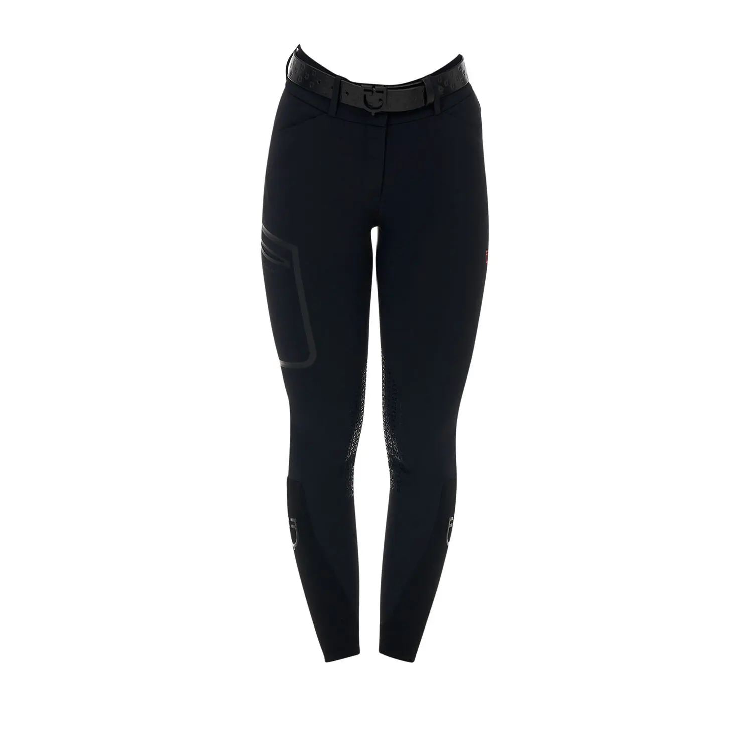 Turnierhose mid grip Damen Equestro Ridertechnology