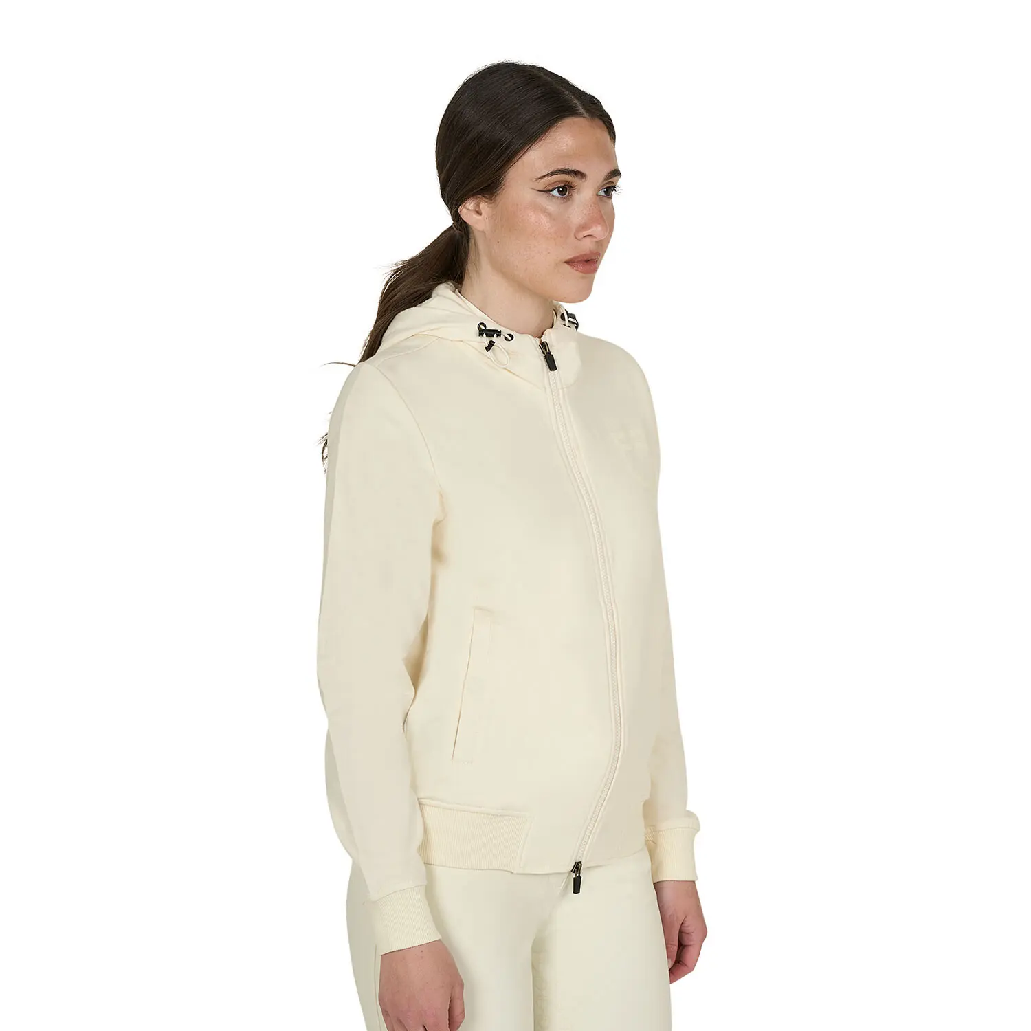 Women's zip-up hoodie Equestro Logo
