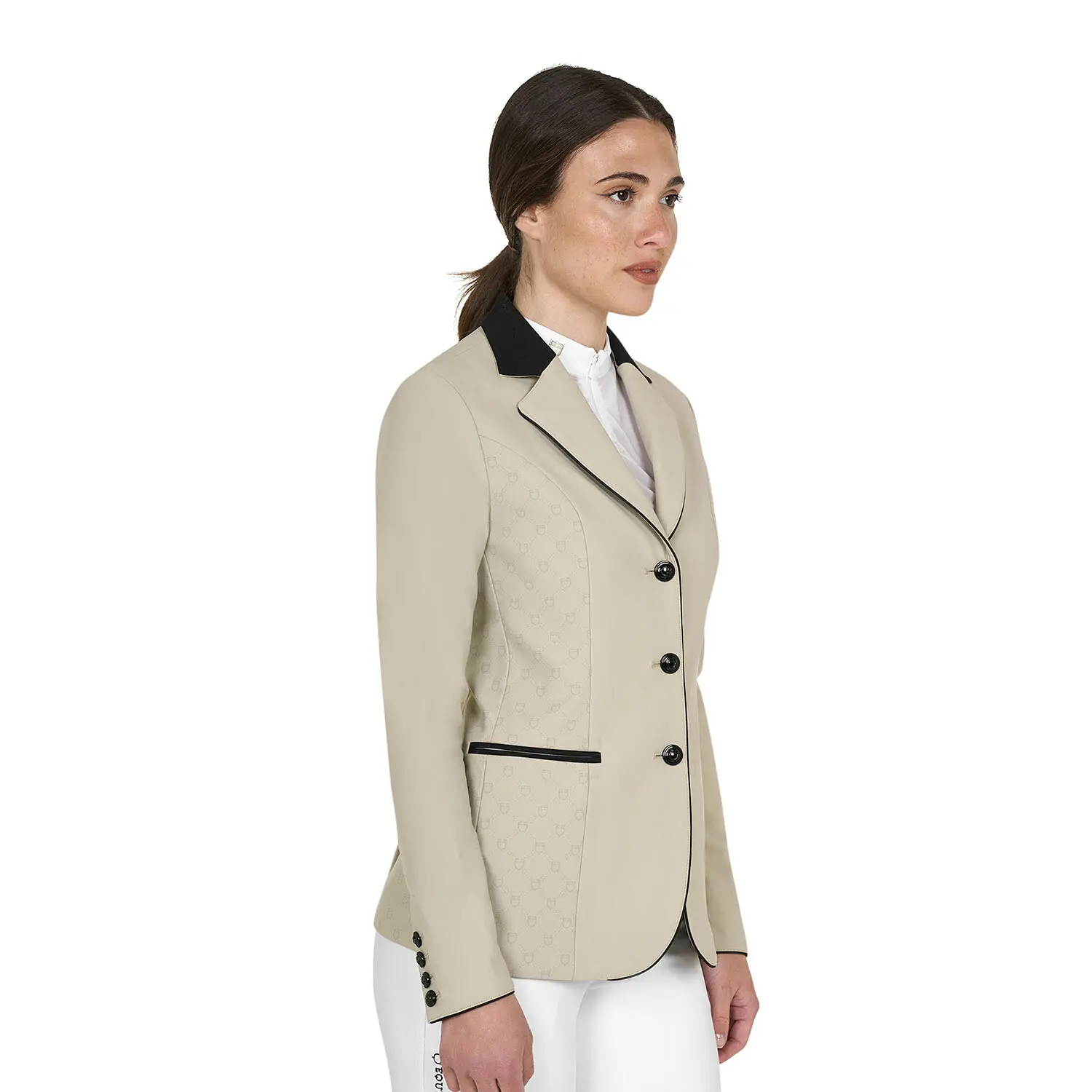 Women's competition jacket Equestro Monogram