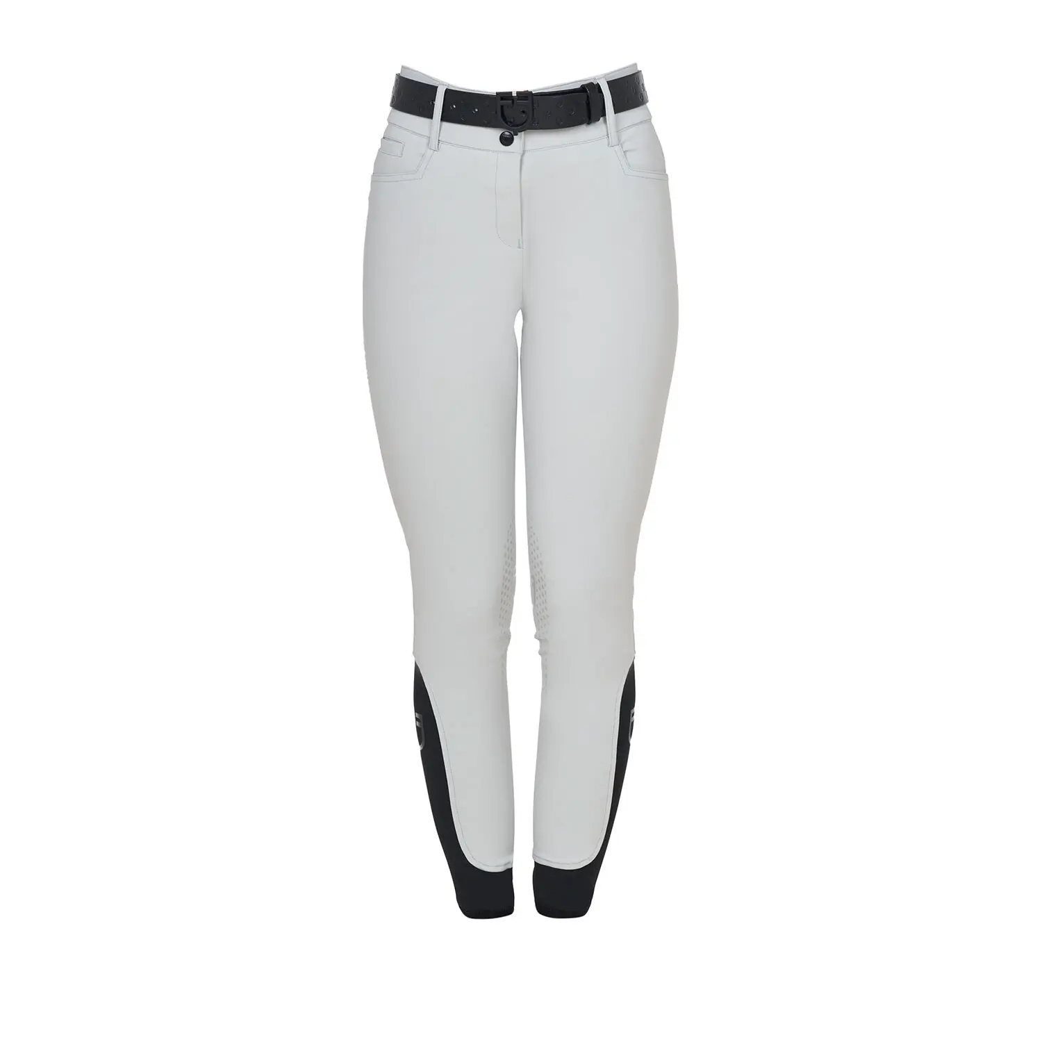 Pantaloni da equitazione da donna a media aderenza Equestro Stones Logo