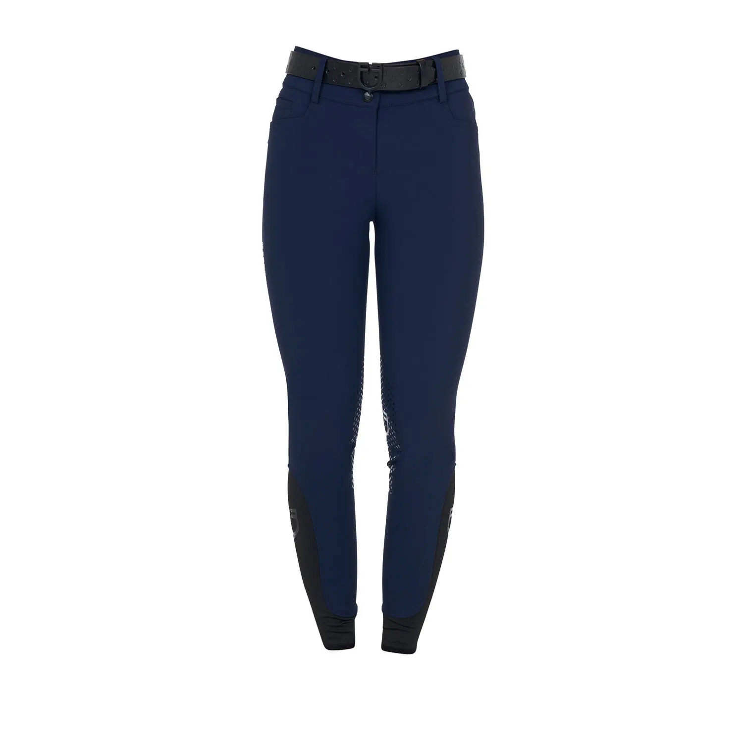 Mid grip riding Trousers for women Equestro Stones Logo
