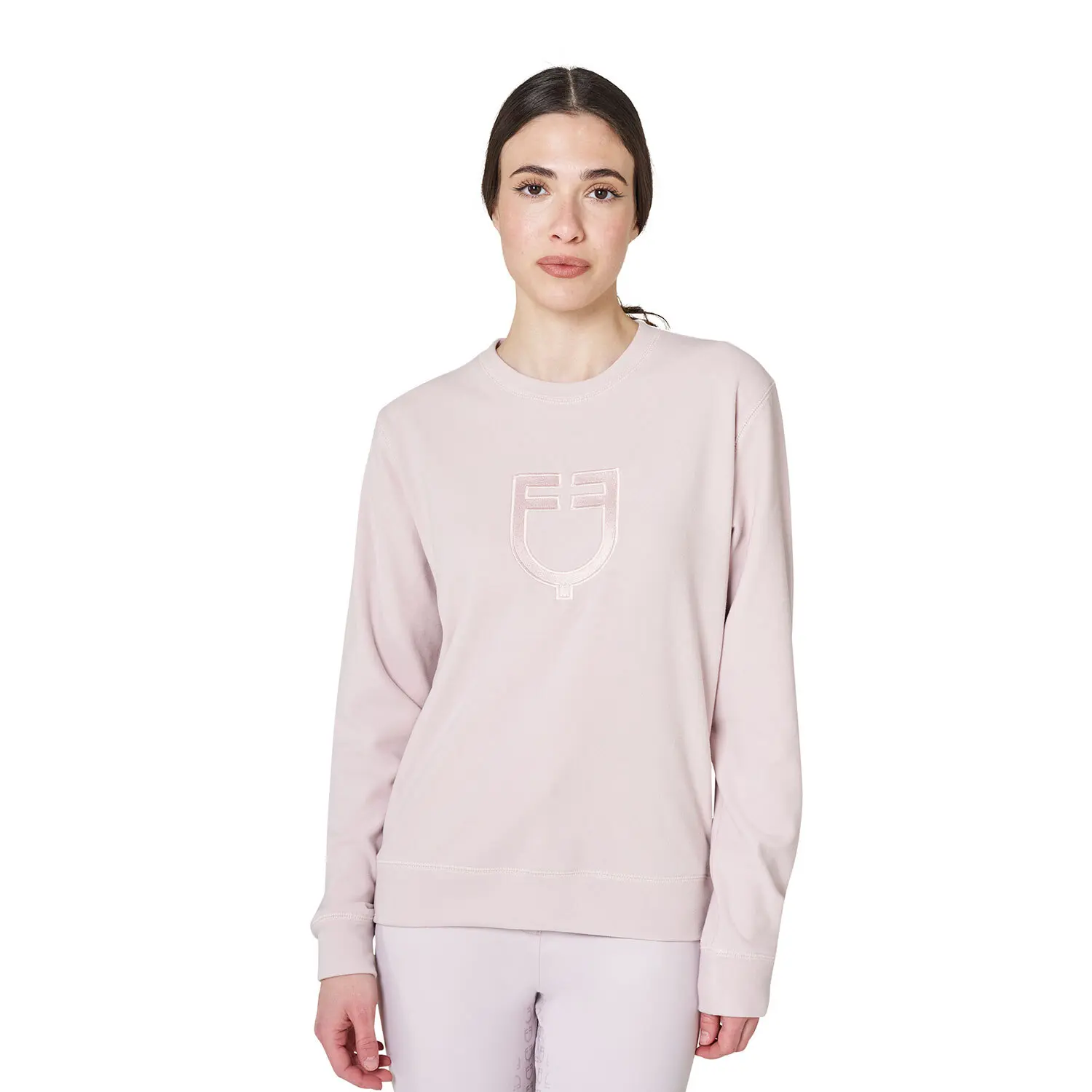 Fleece mit Rundhalsausschnitt Damen Equestro