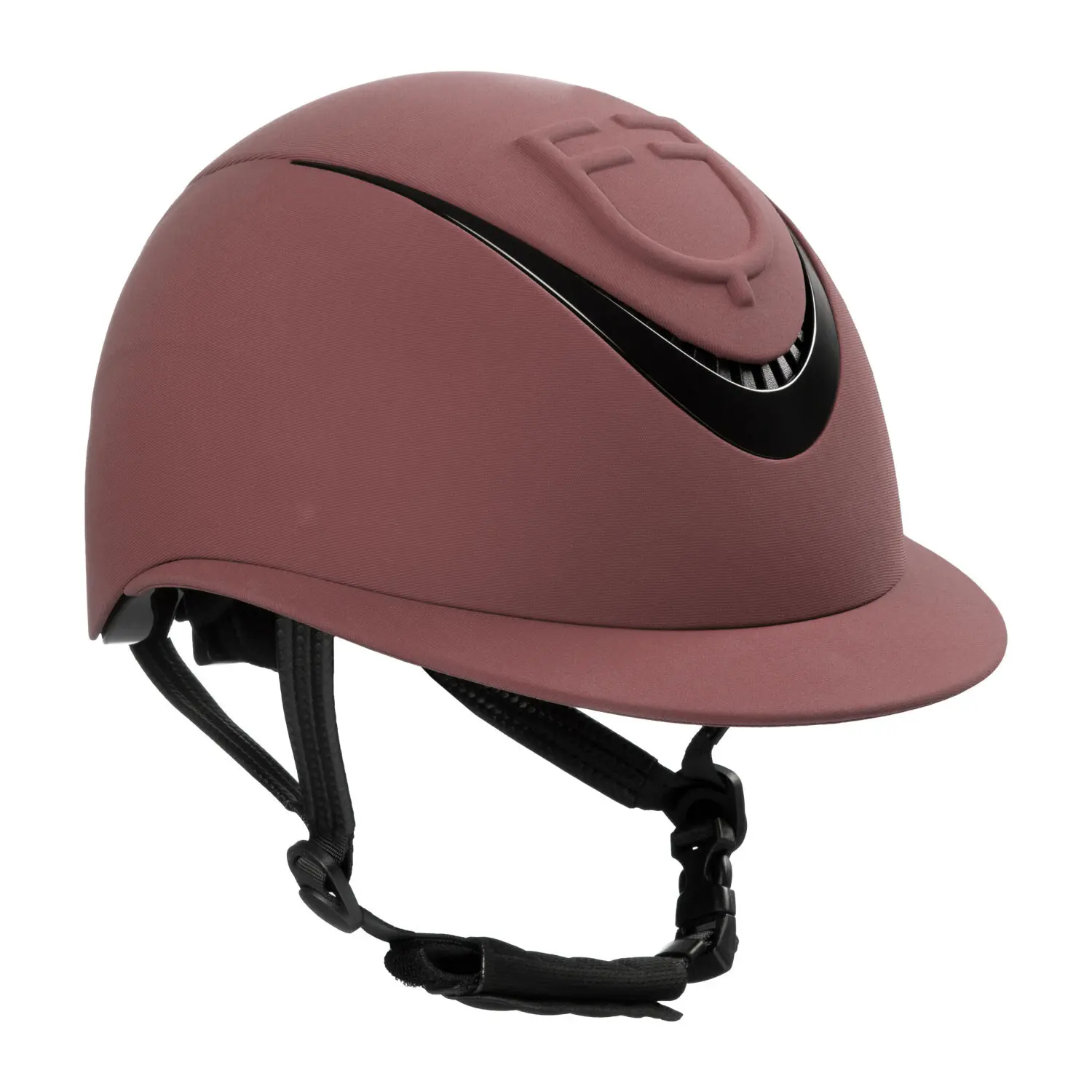 Women's polo riding helmet with visor Equestro