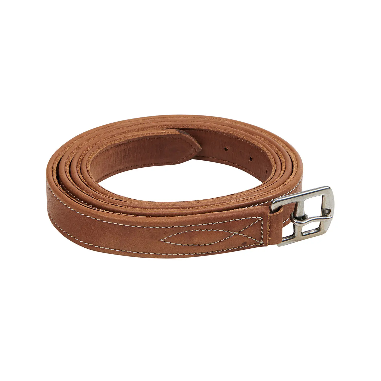 Double leather riding stirrups Equestro