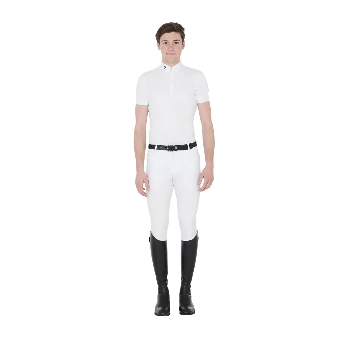Breathable competition riding polo Equestro