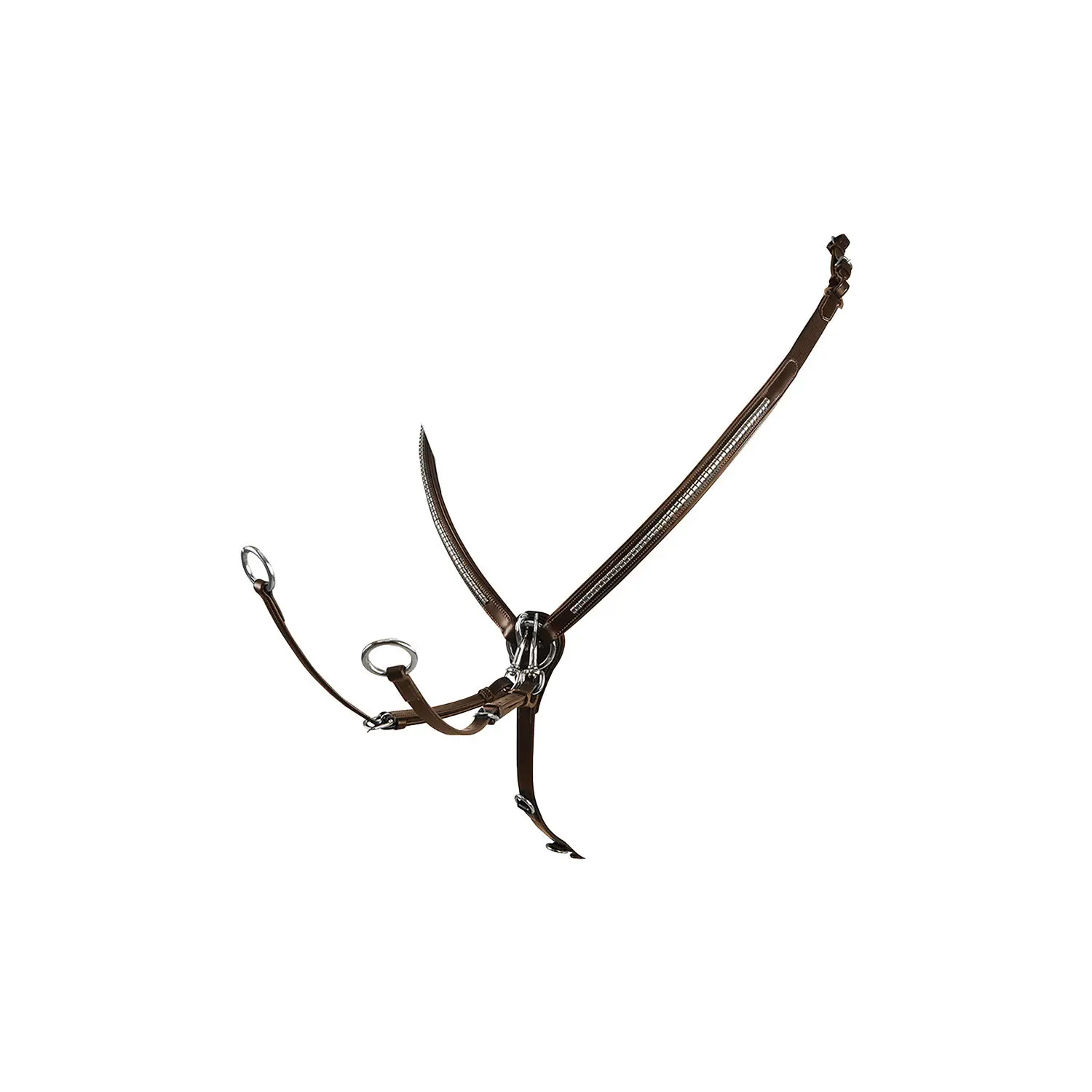 Collier de chasse en cuir tanné Equestro