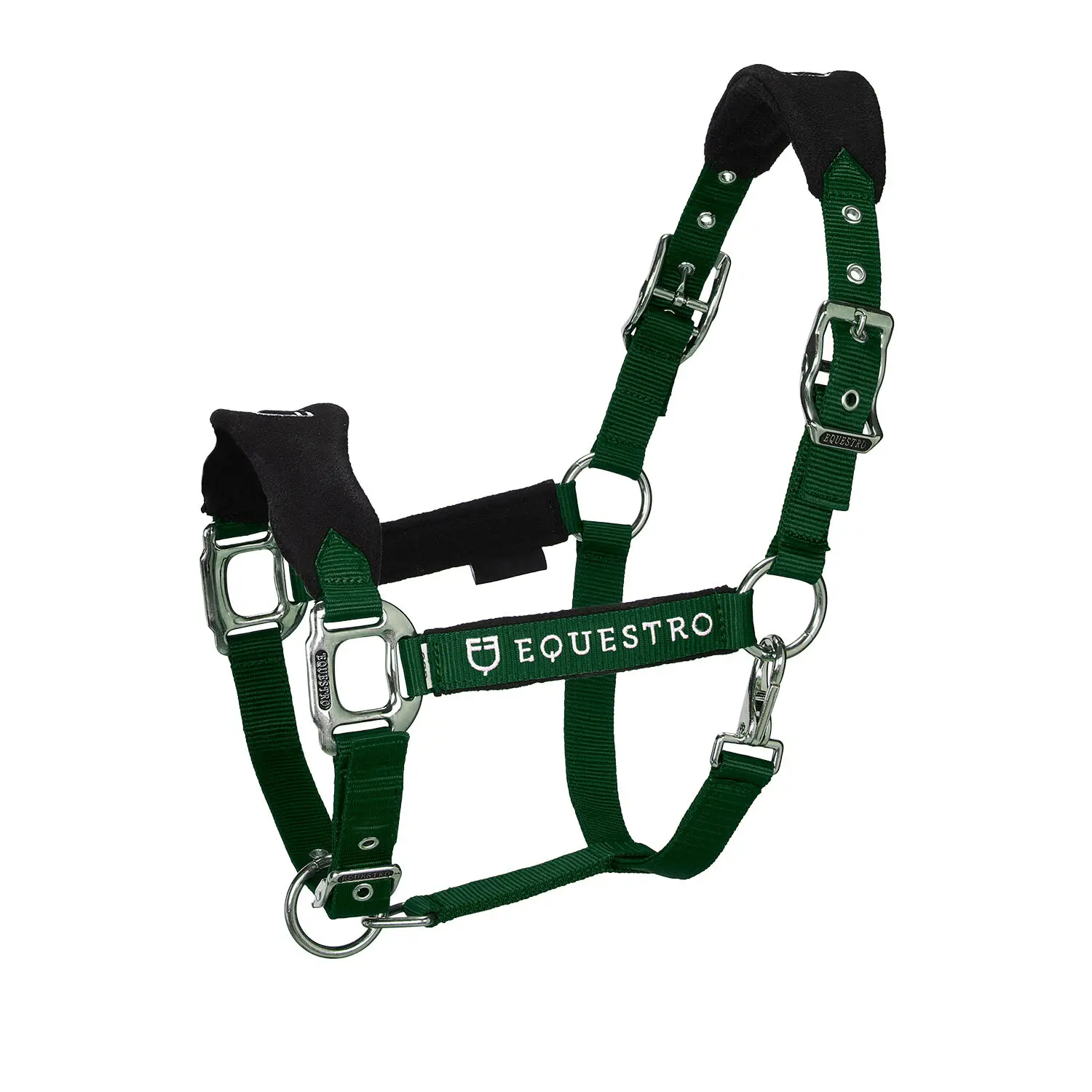 Nylon halter and lead rope set for horse Equestro
