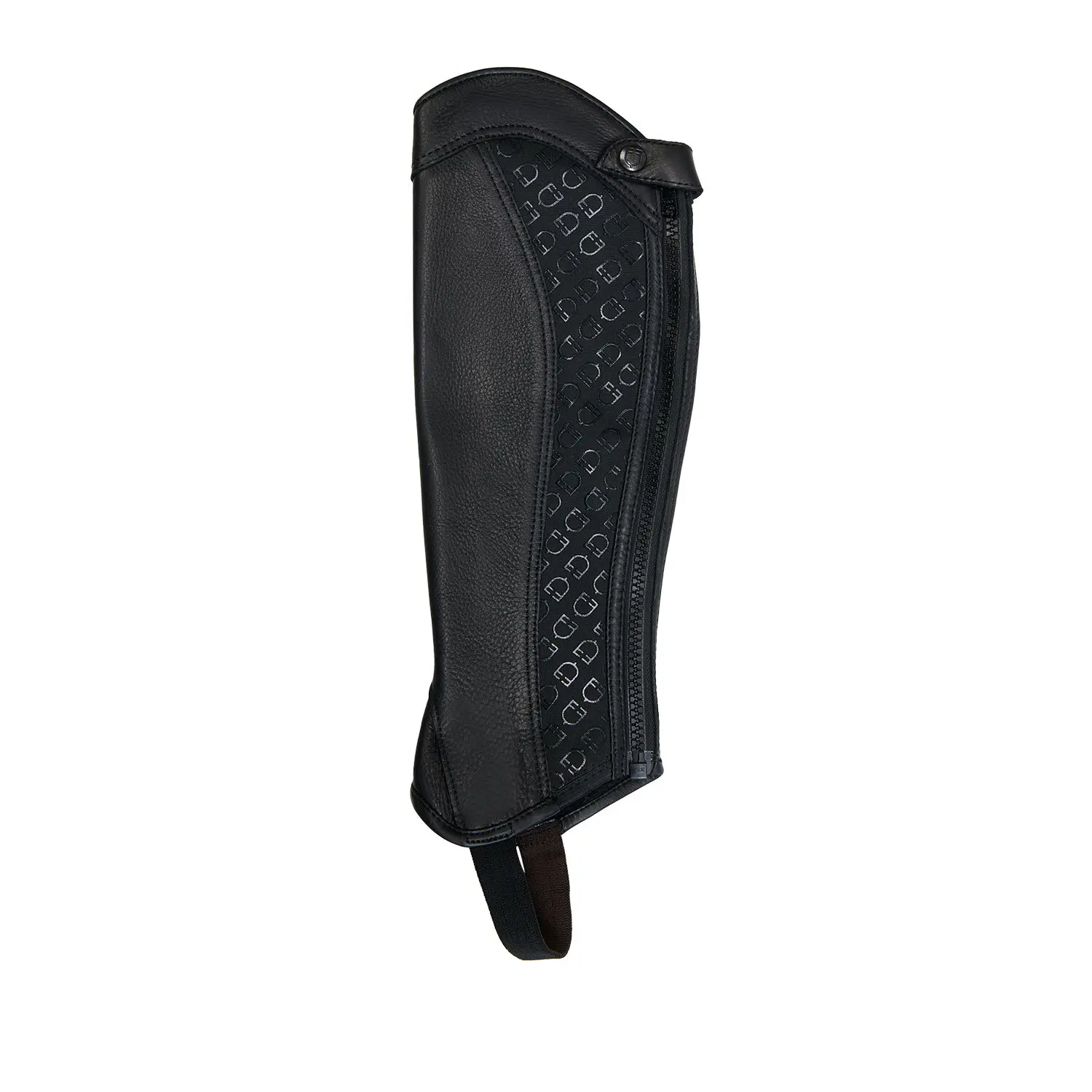 Leather mini-chaps Equestro Modello Vespucci