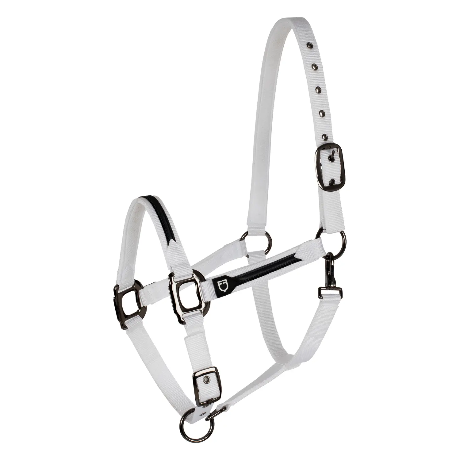 Nylon halter and lead rope set for horse Equestro