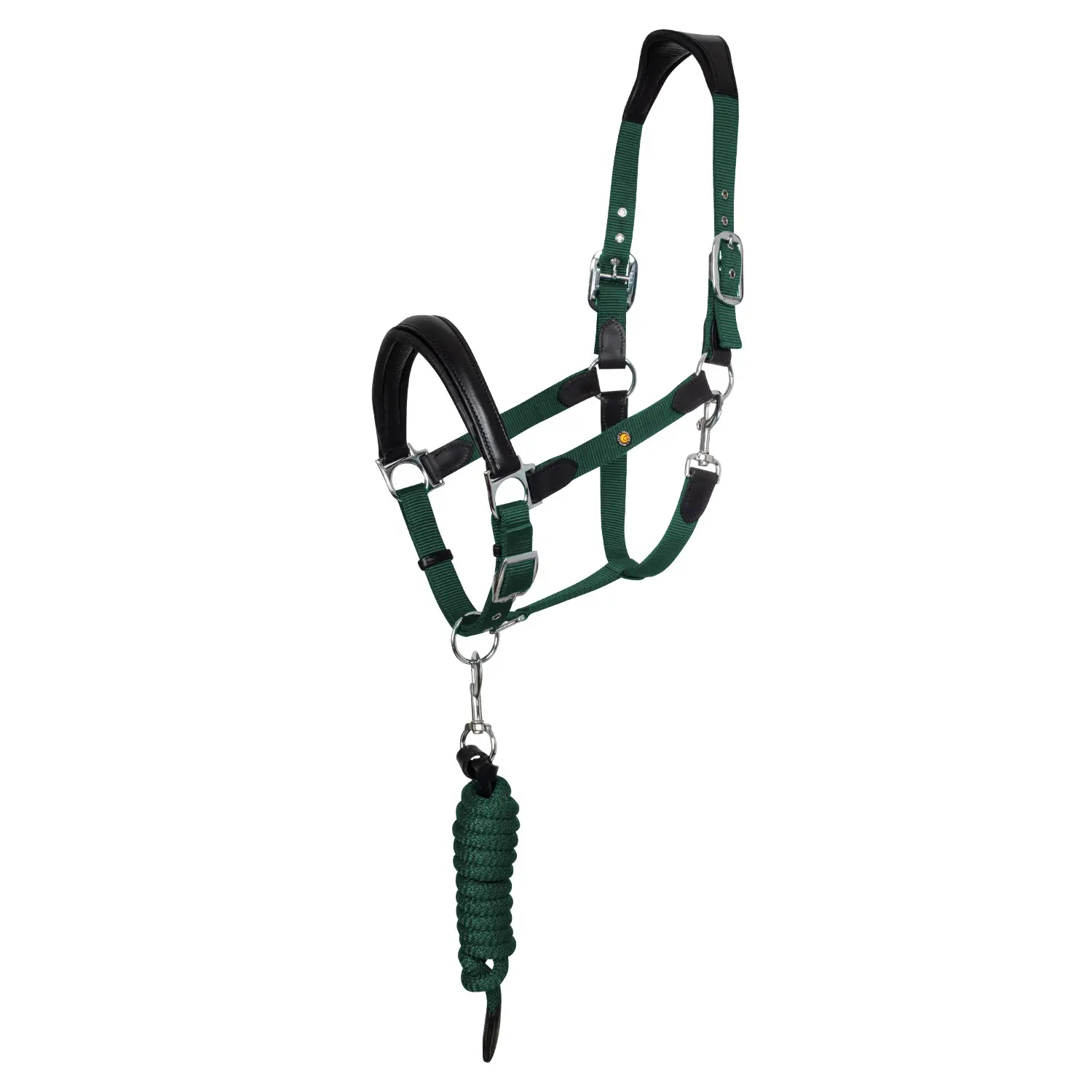 Halter and lead rope set for horse Equestro Ergonomic Lani New