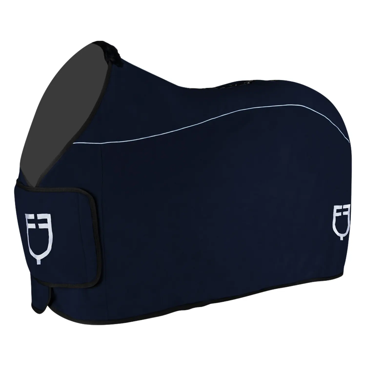 Equestro Blau Fleecedecke Für Pferde Gp