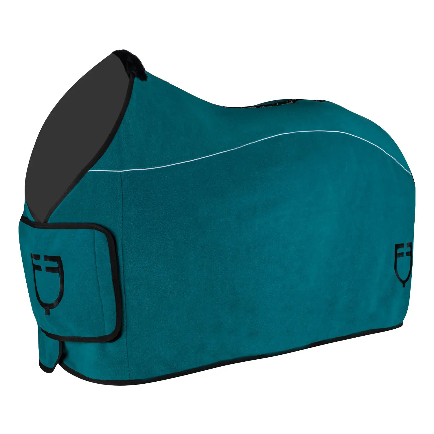 Equestro Blau Fleecedecke Für Pferde Gp