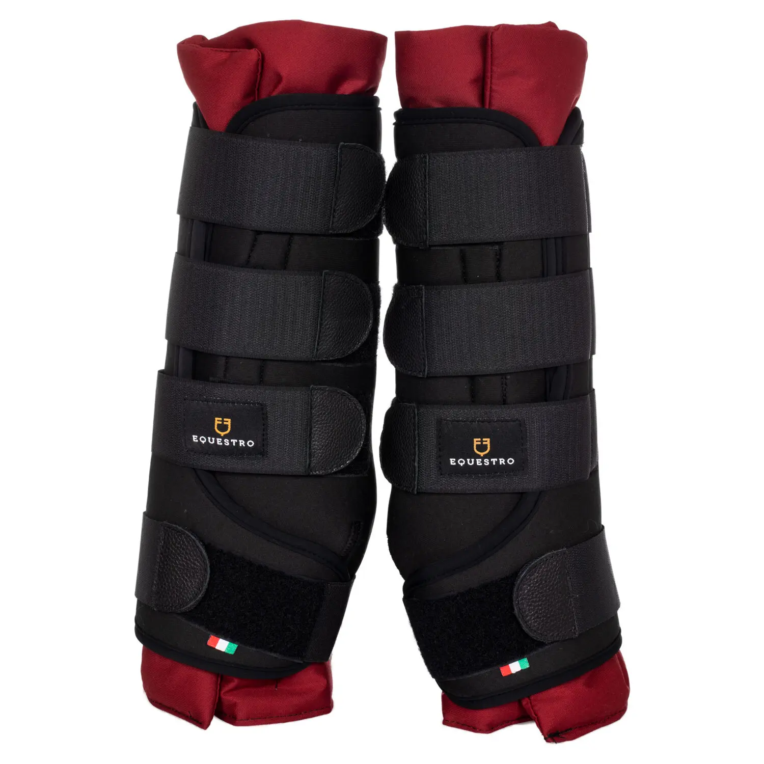 Cotton-padded transport boots for horses Equestro