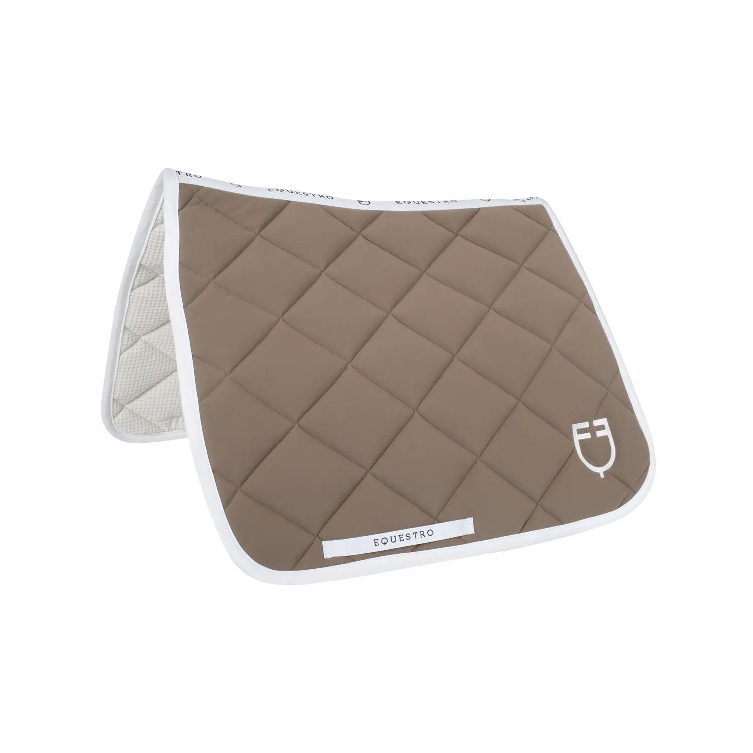 Horse Dressage saddle pad with logo Equestro