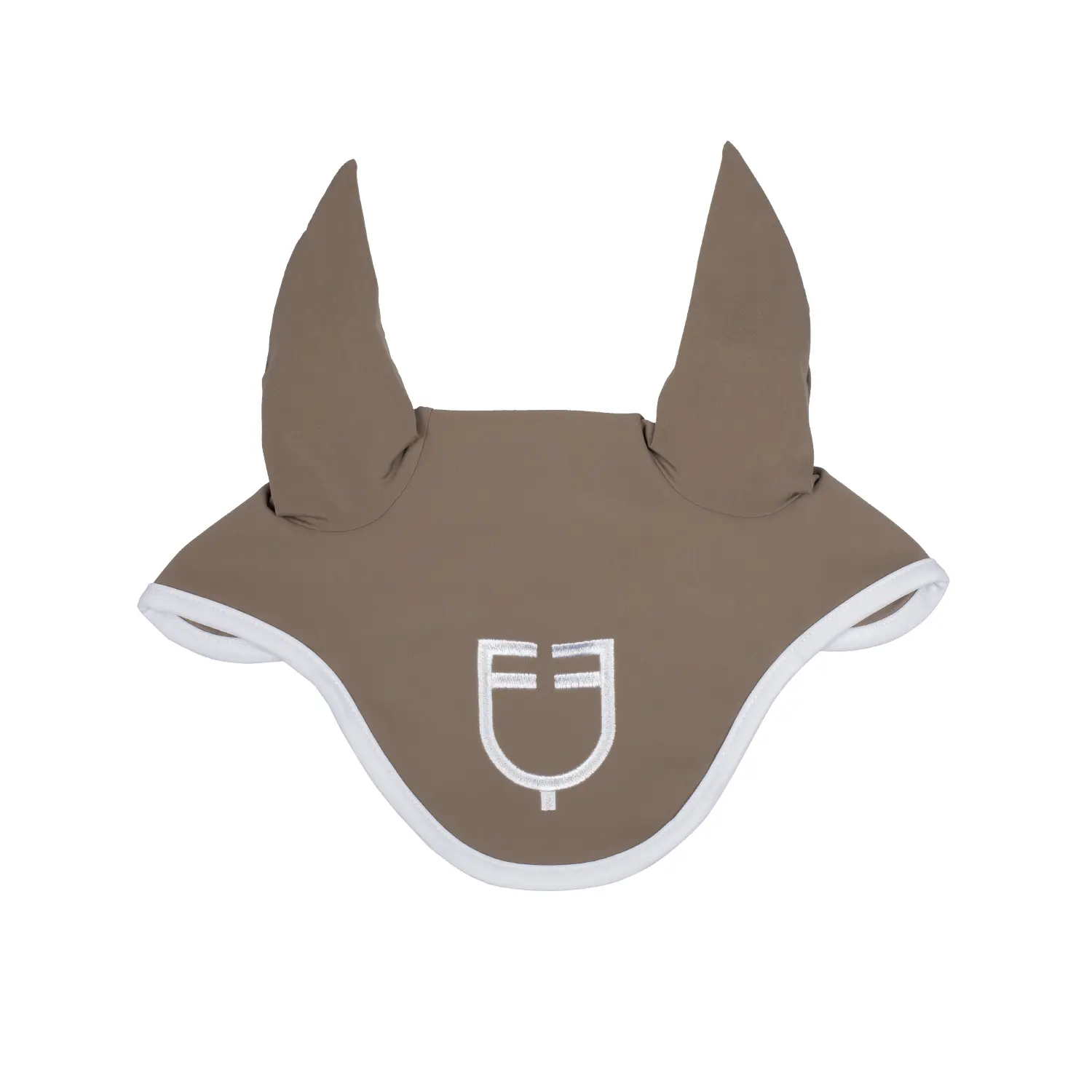 Short beanie Equestro White Line Edition