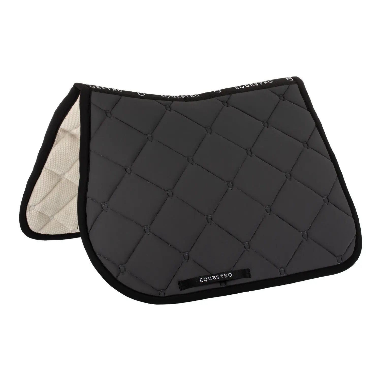 Technical fabric jumping saddle pad for horse Equestro