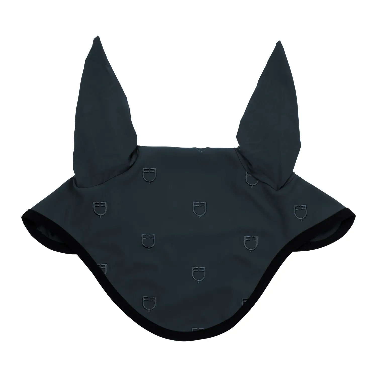 Bonnet court pour cheval Equestro Black Line Edition
