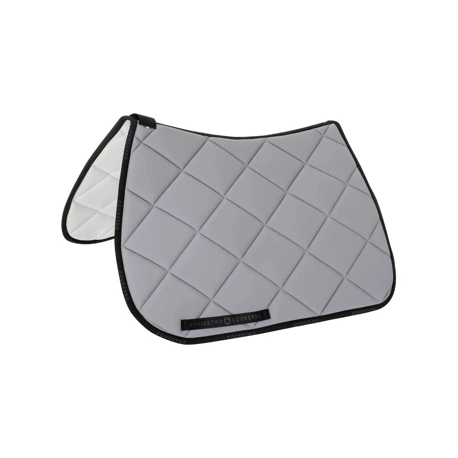 Breathable technical fabric jumping saddle pad for horses Equestro