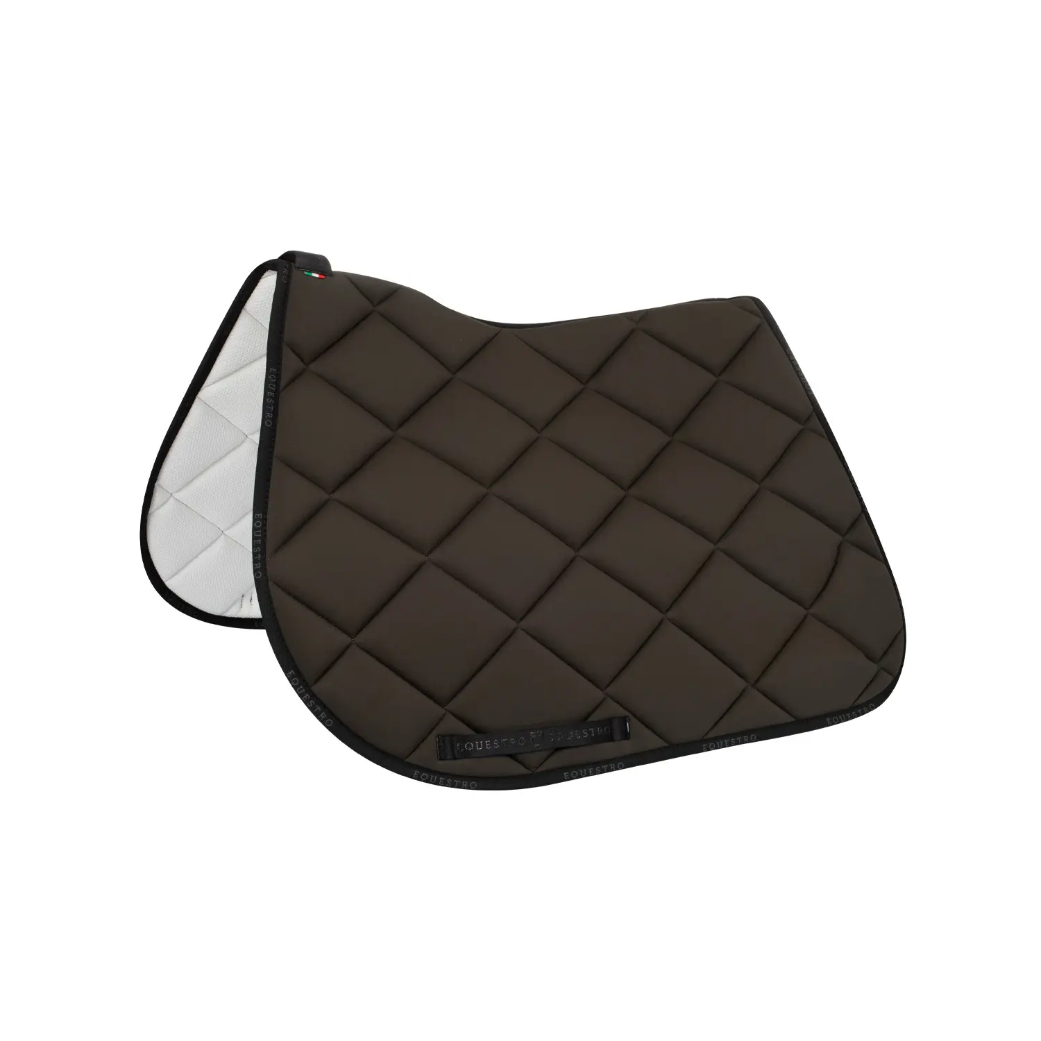 Breathable technical fabric jumping saddle pad for horses Equestro