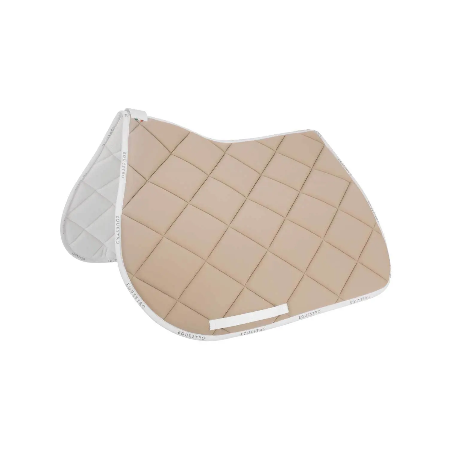 Breathable technical fabric jumping saddle pad for horses Equestro