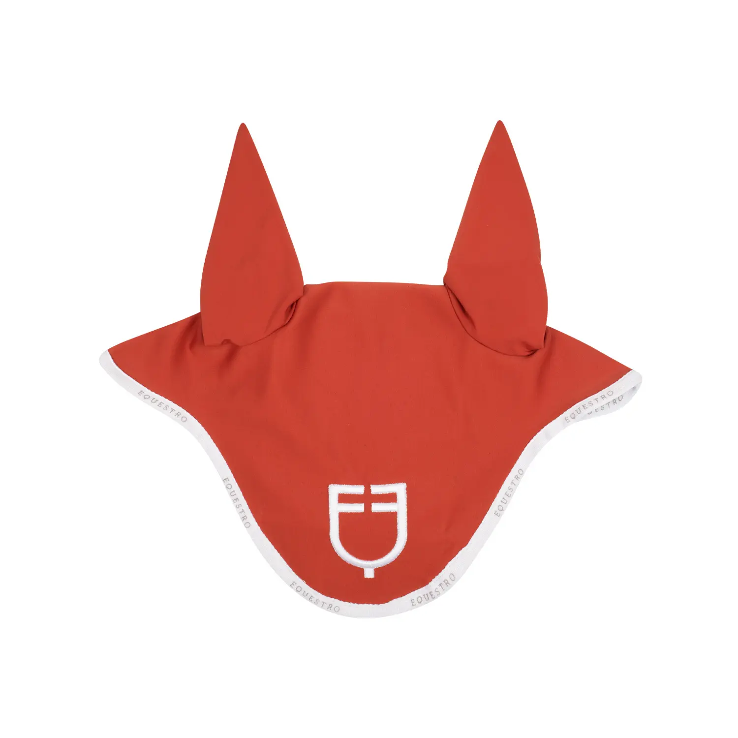 Short technical fabric beanie with logo Equestro
