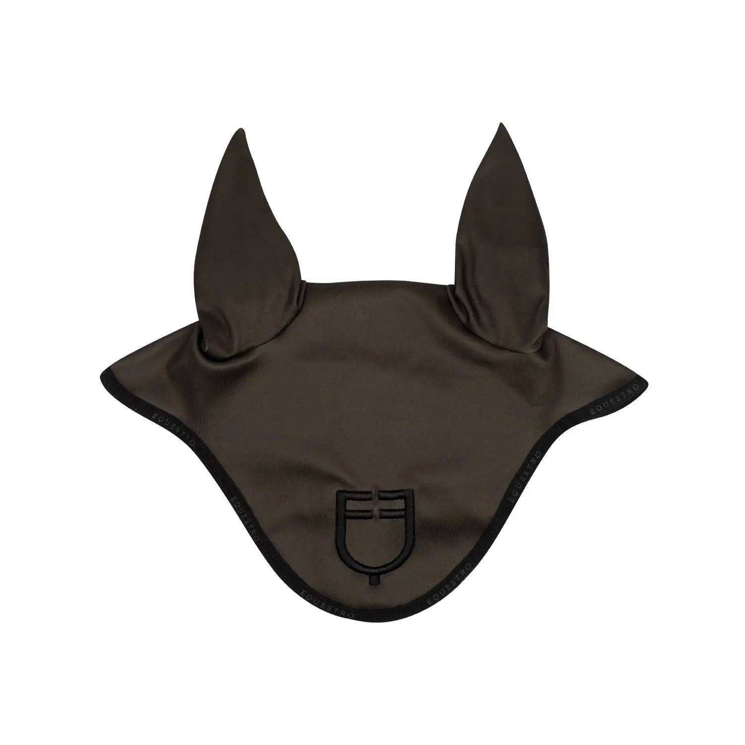 Short technical fabric beanie with logo Equestro