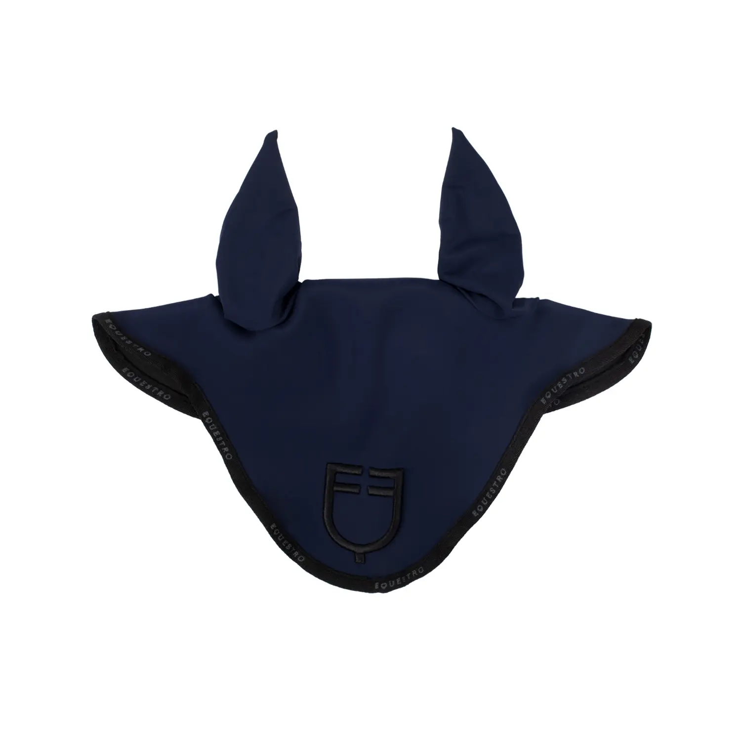 Short technical fabric beanie with logo Equestro