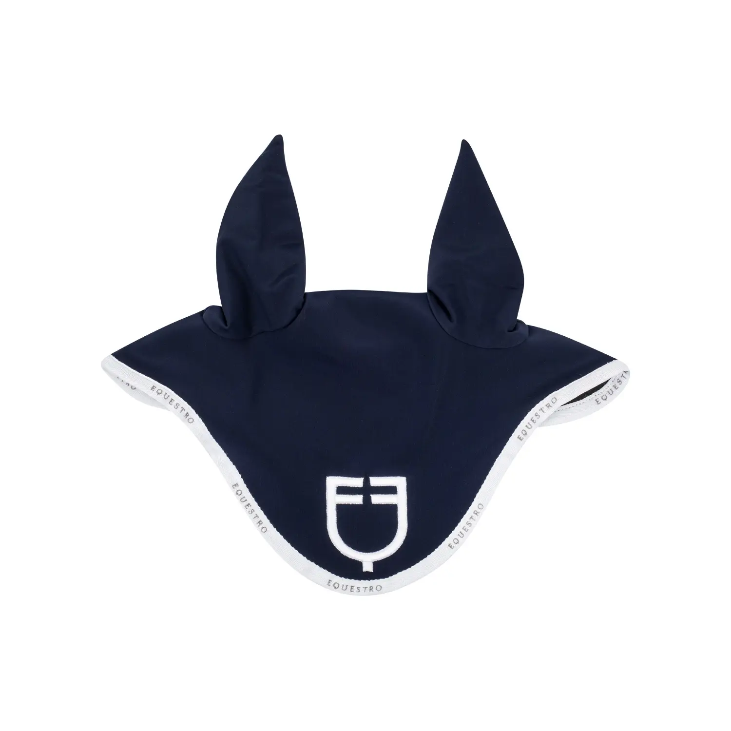 Short technical fabric beanie with logo Equestro