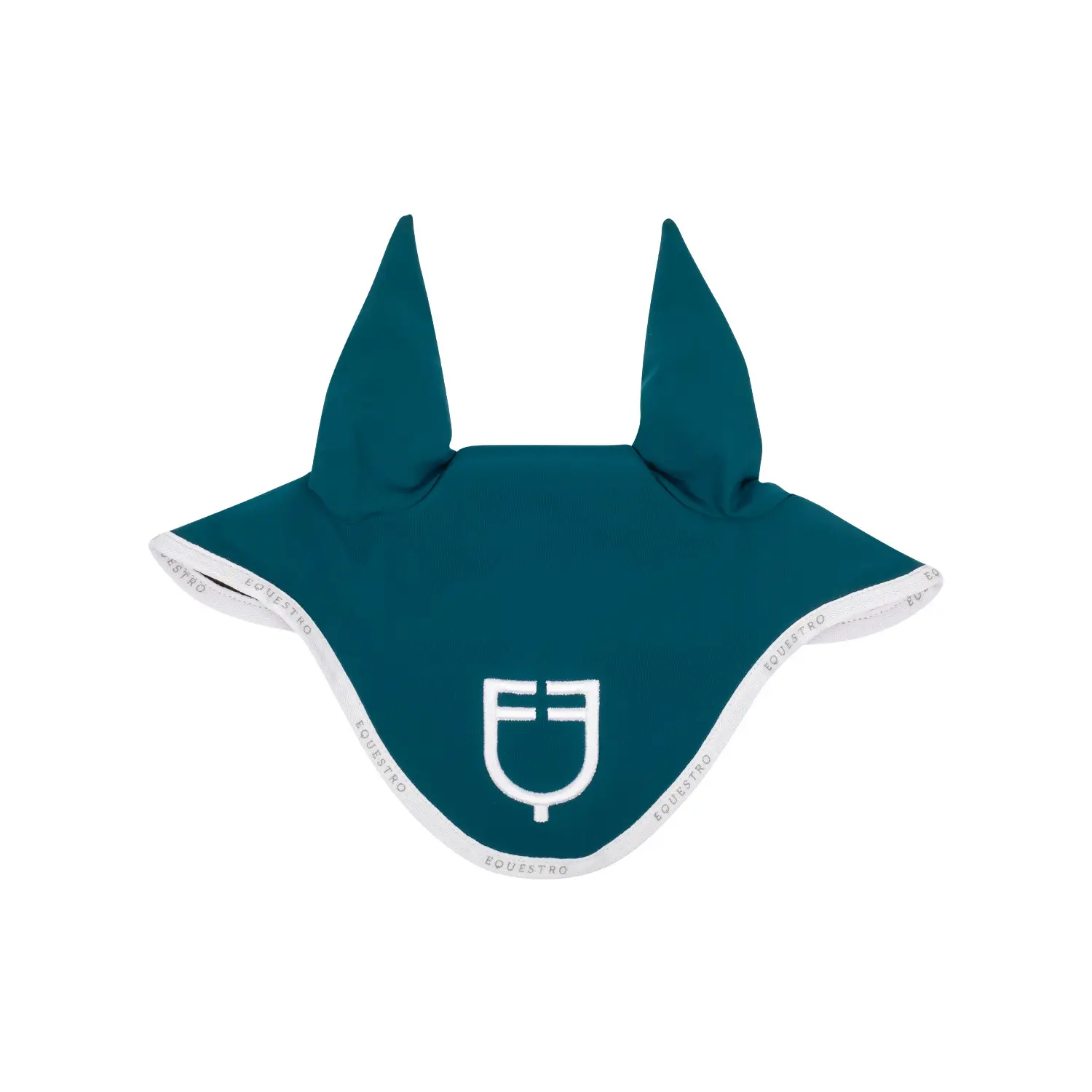 Short technical fabric beanie with logo Equestro