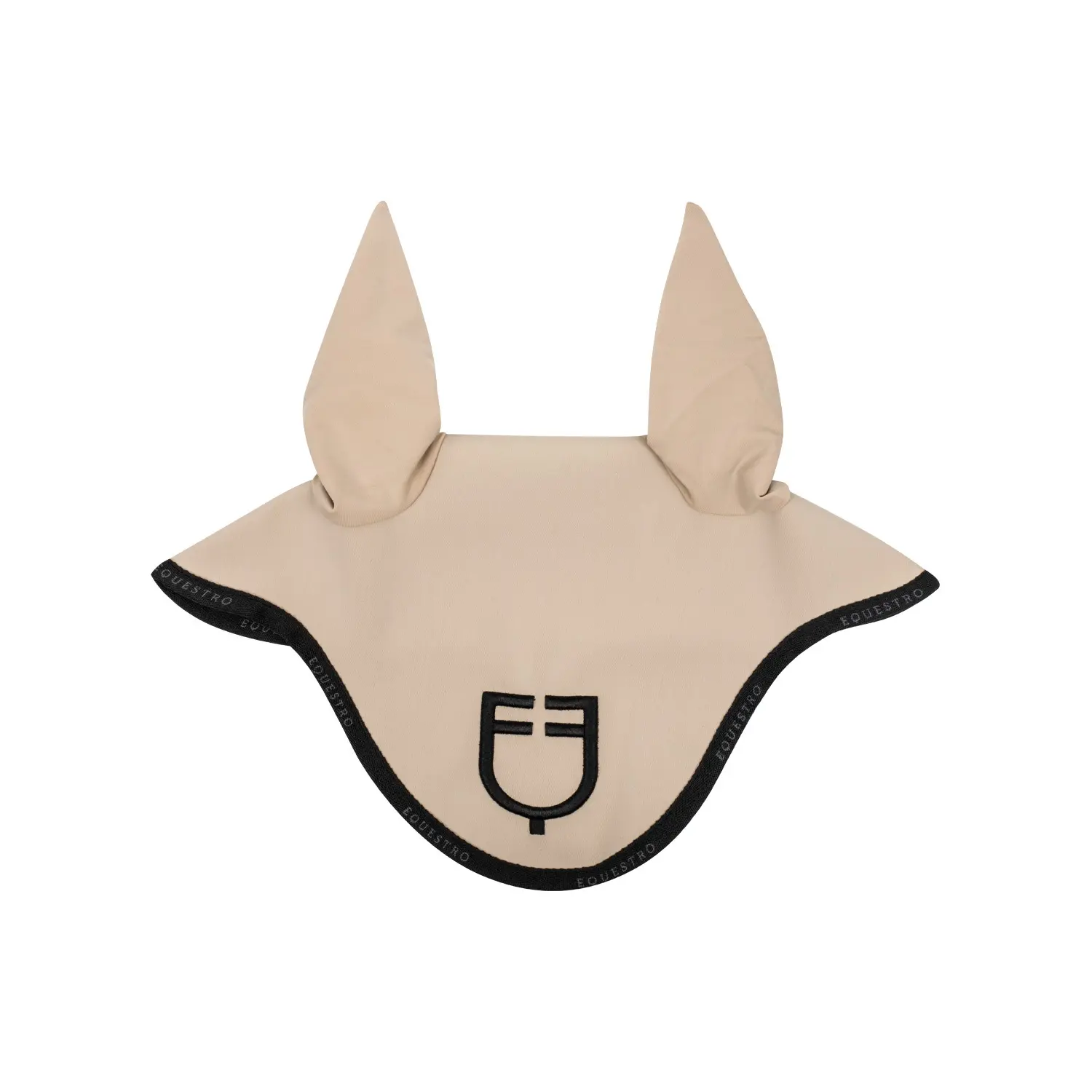 Short technical fabric beanie with logo Equestro