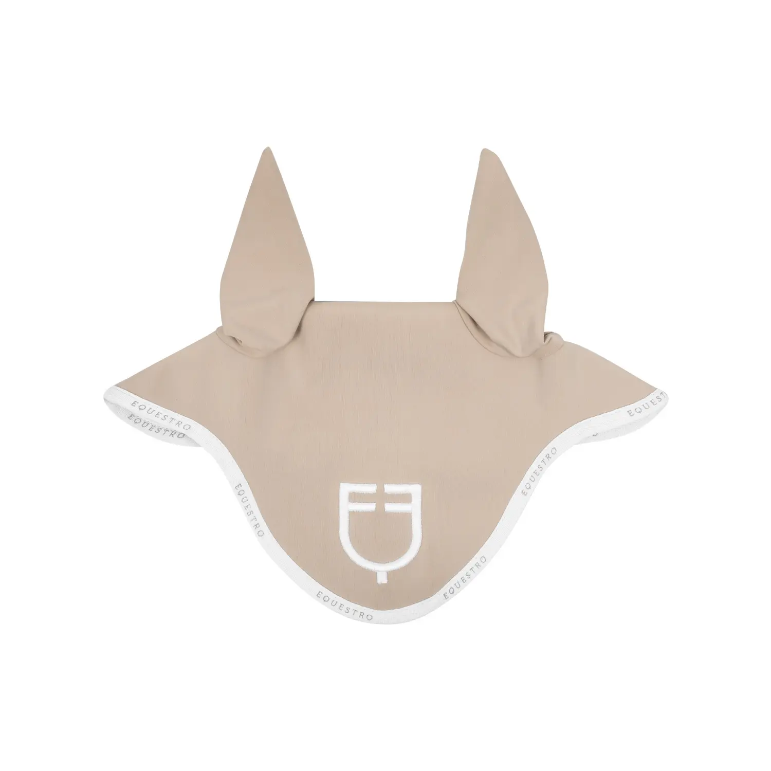 Short technical fabric beanie with logo Equestro