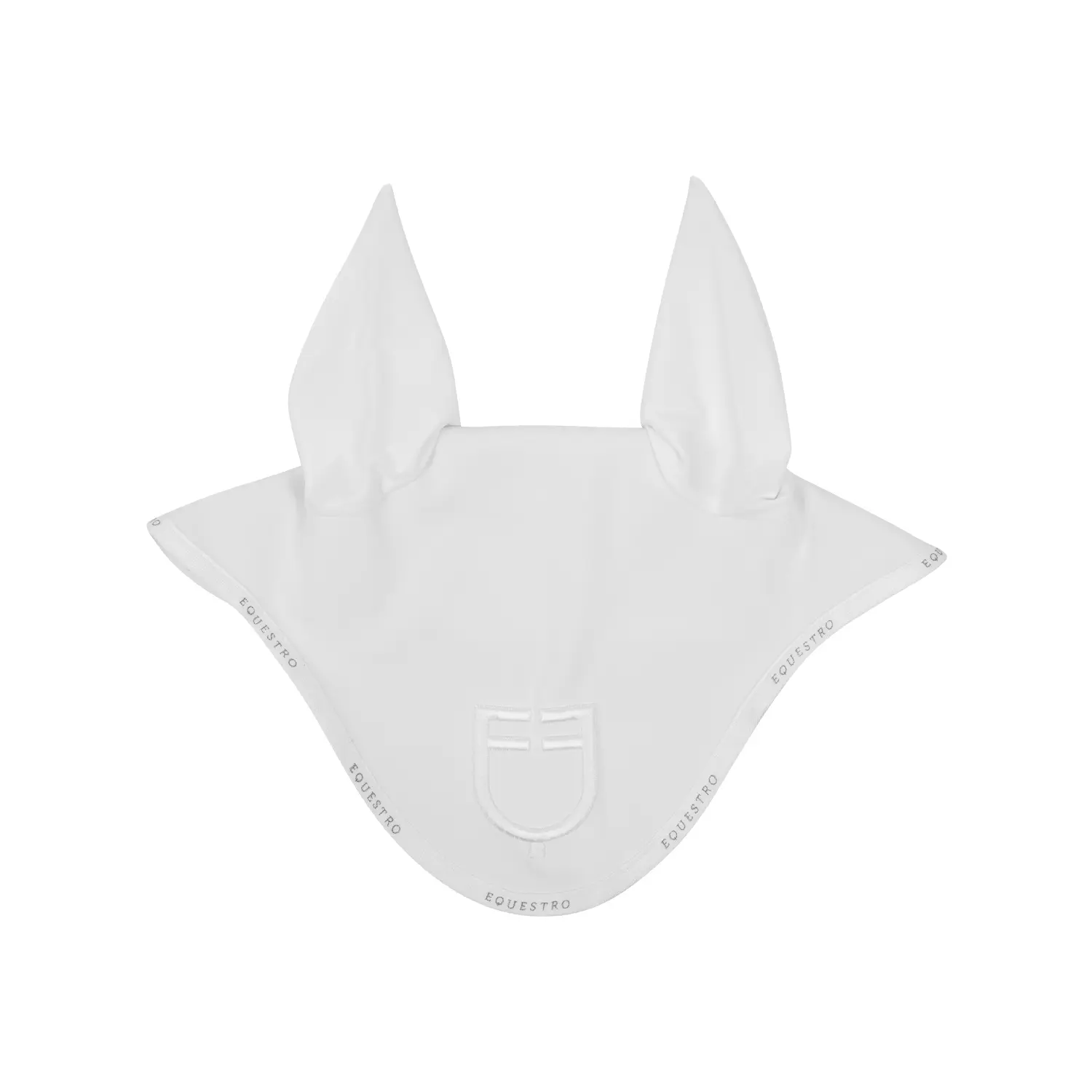 Short technical fabric beanie with logo Equestro