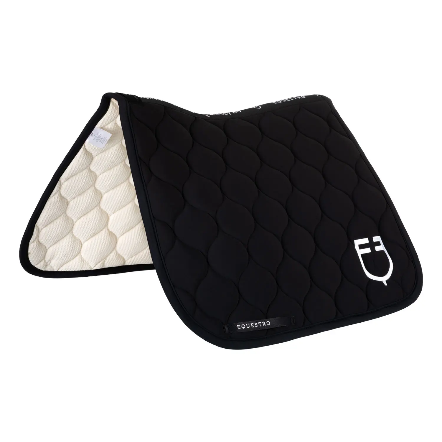 Tapis de dressage Equestro Onion Black Line Edition