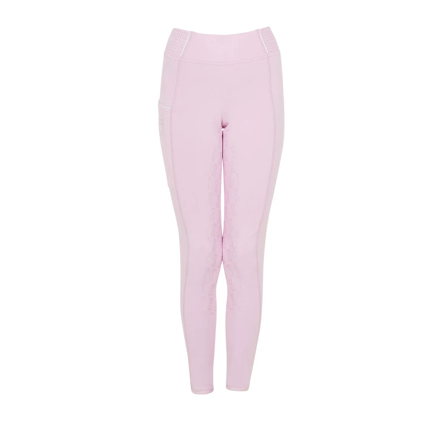 Legging équitation full grip fille Equestro Strass Technical