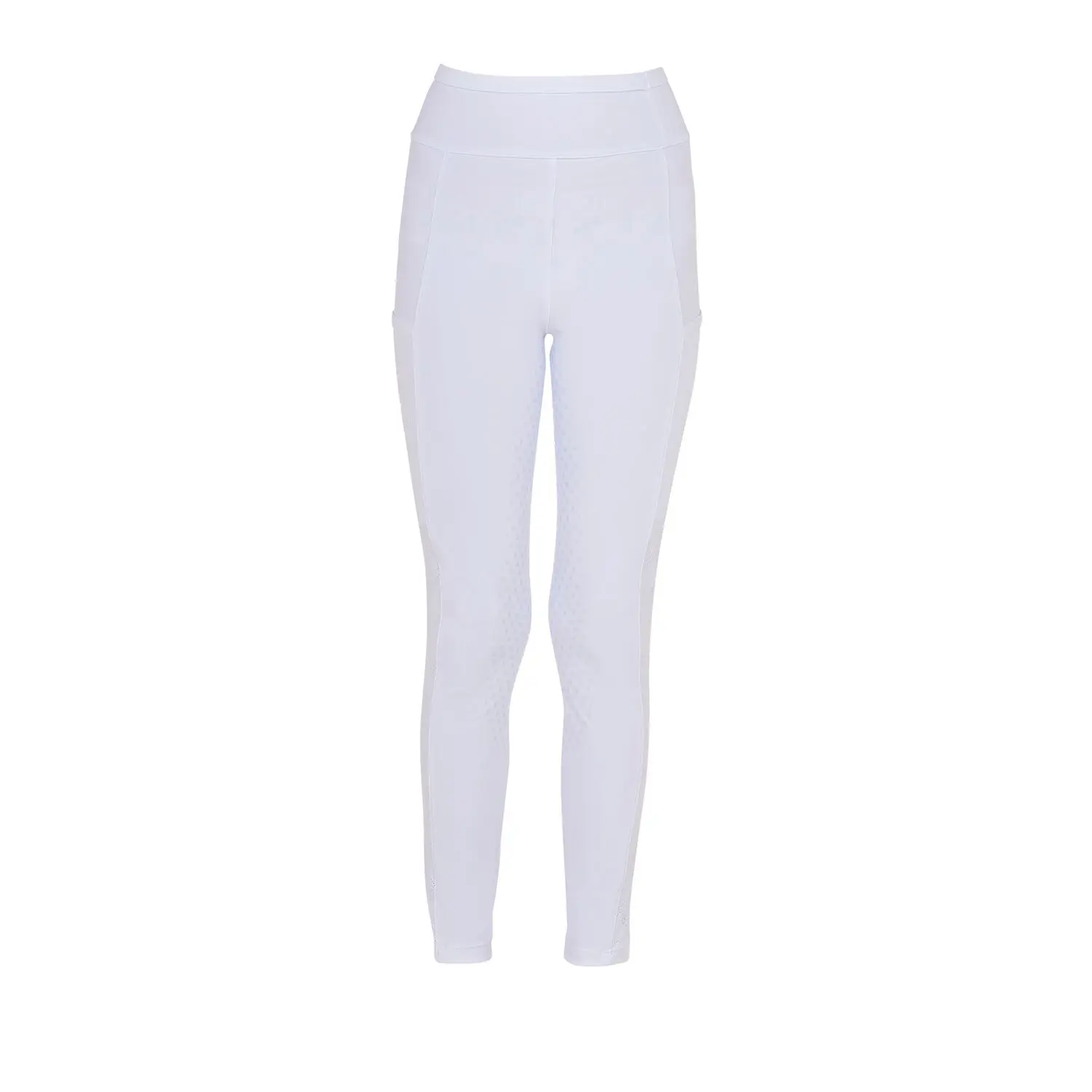 Legging de concours hybrid full grip fille Equestro Perforated