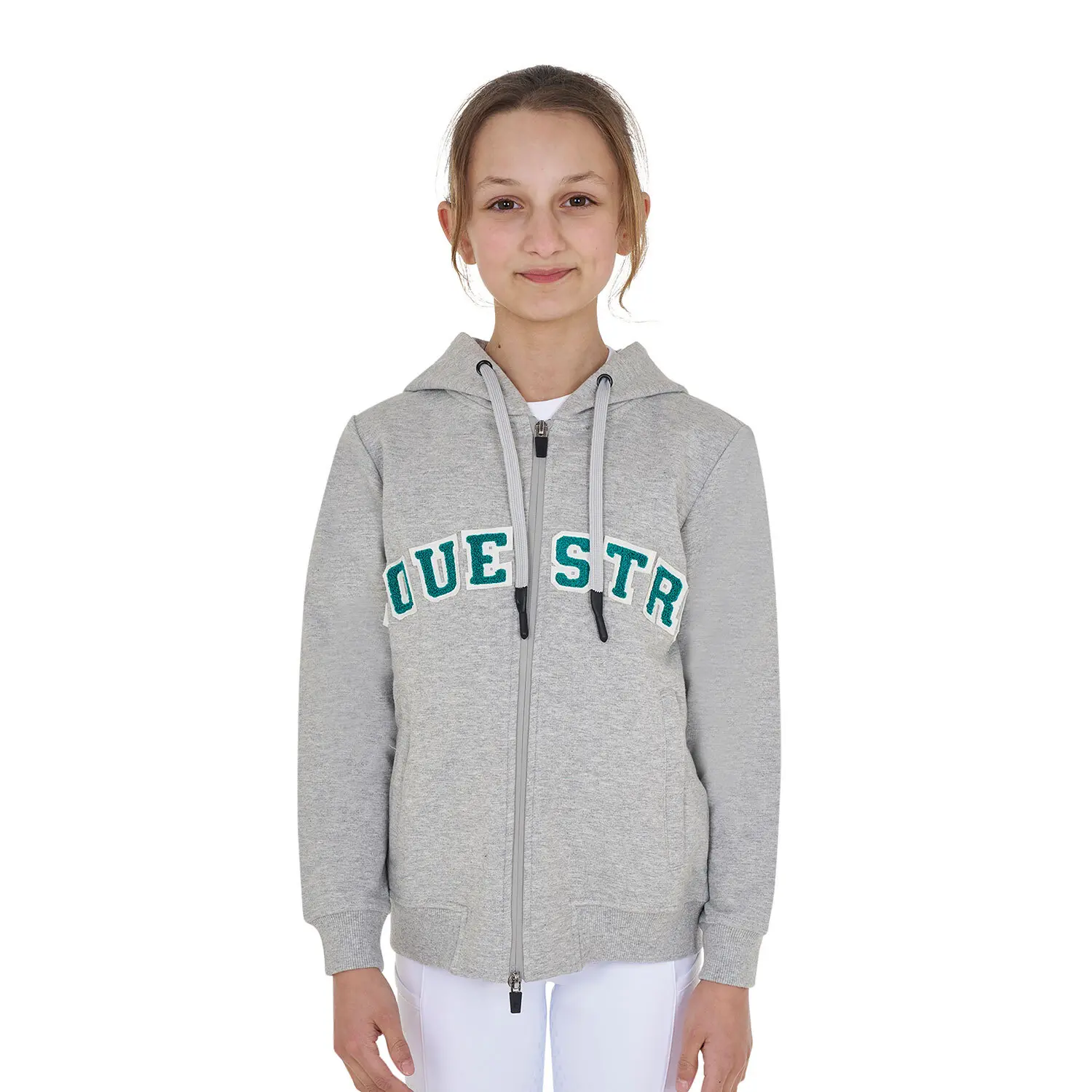 Girl's zip-up hoodie Equestro