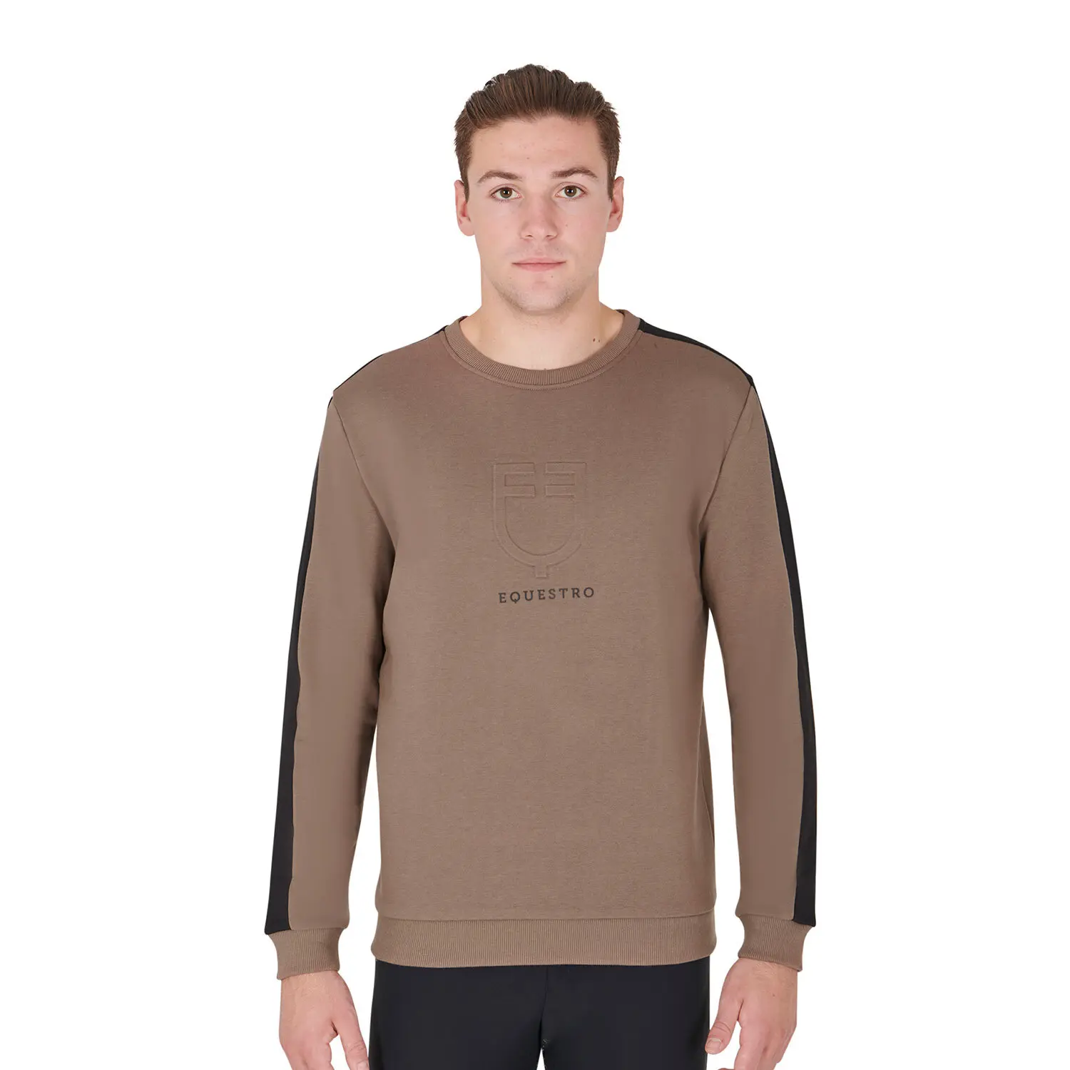 Sweatshirt d'hiver à col rond Equestro