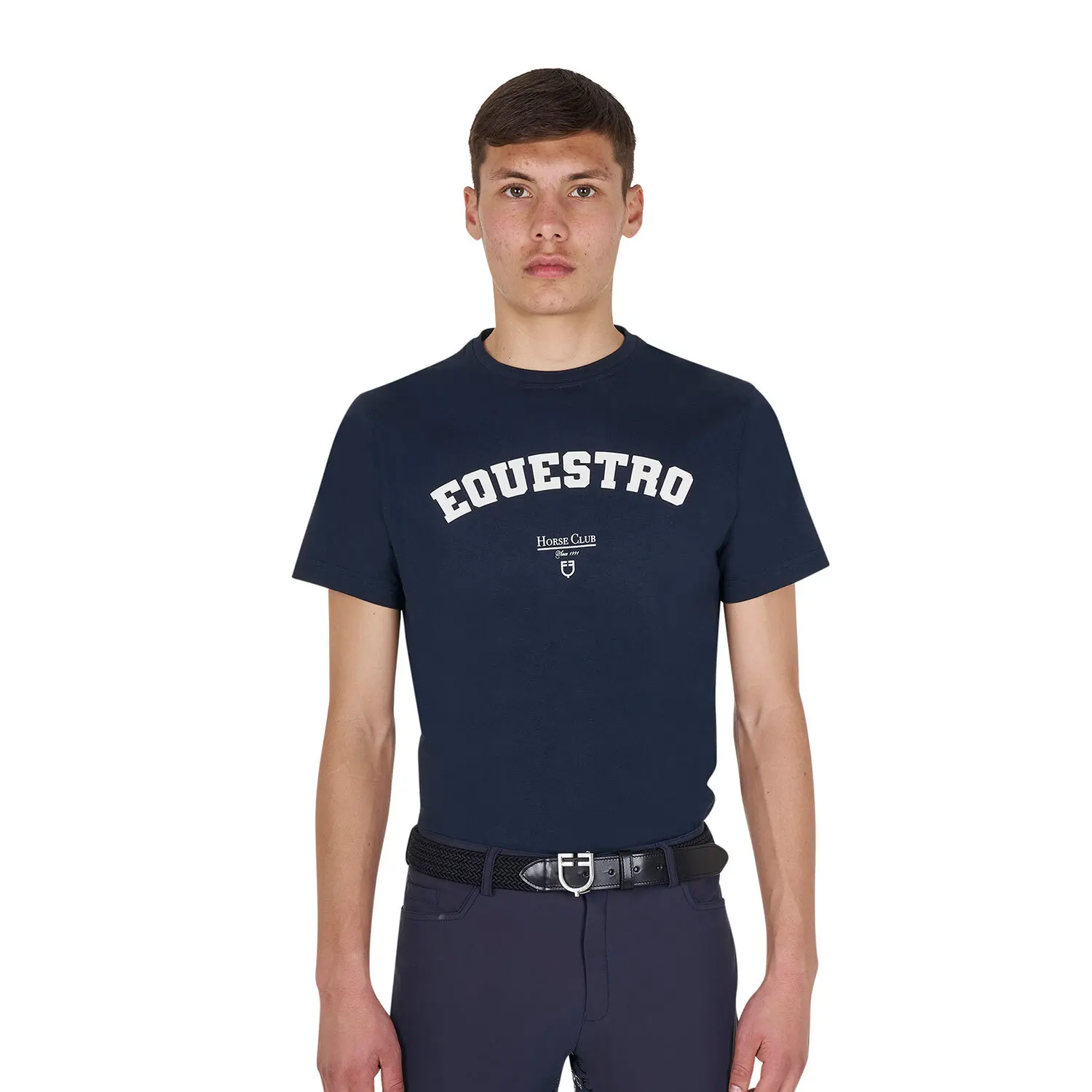 Cotton T-shirt Equestro Horse Club