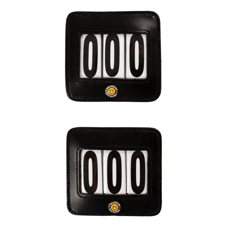 Competition bib holder with 3 digits Equestro