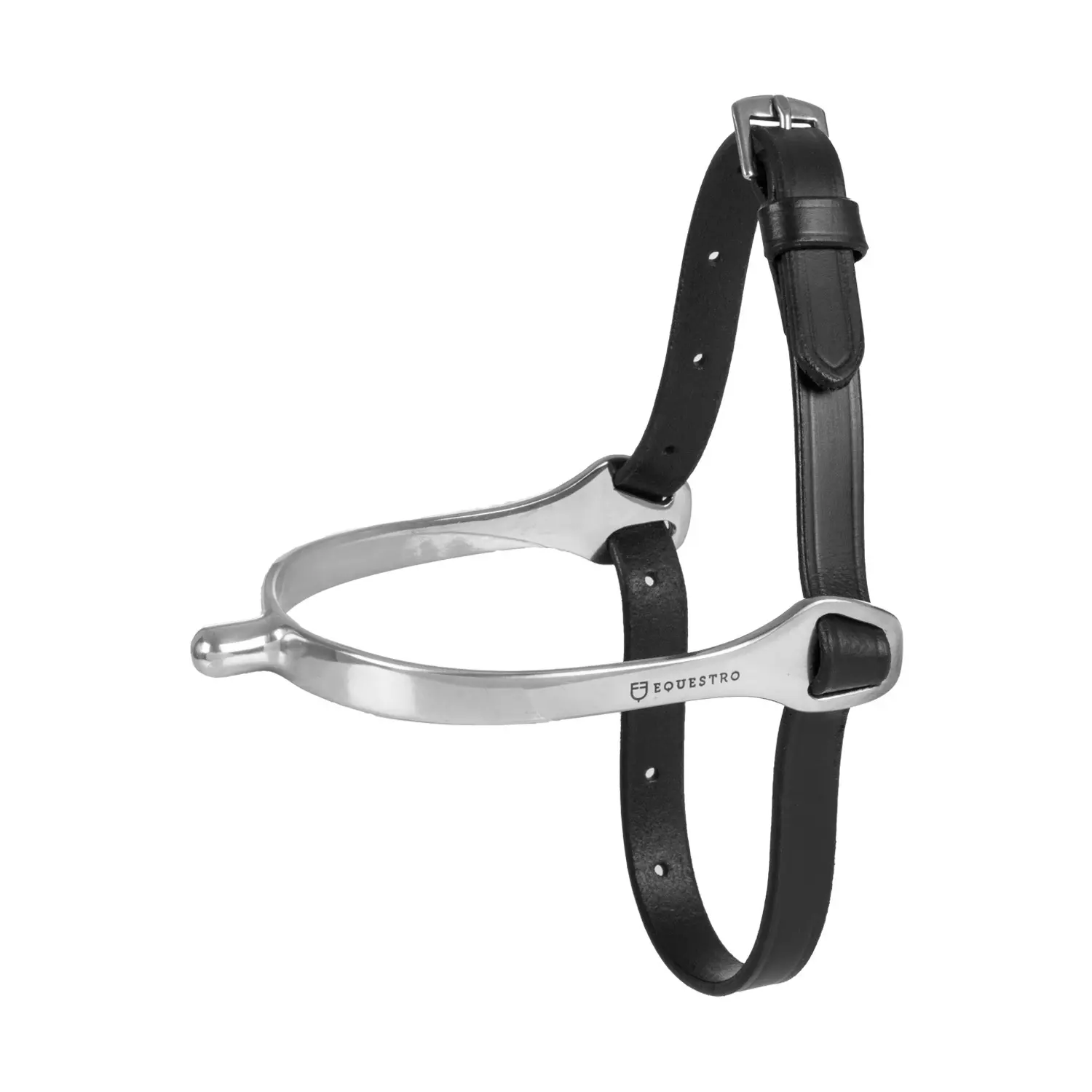 Courroie d'éperons cheval en cuir Equestro