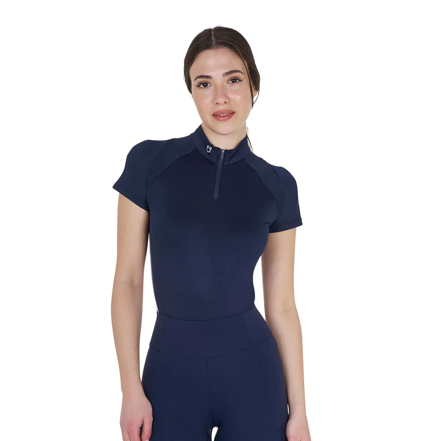 Women's technical riding polo shirt Equestro