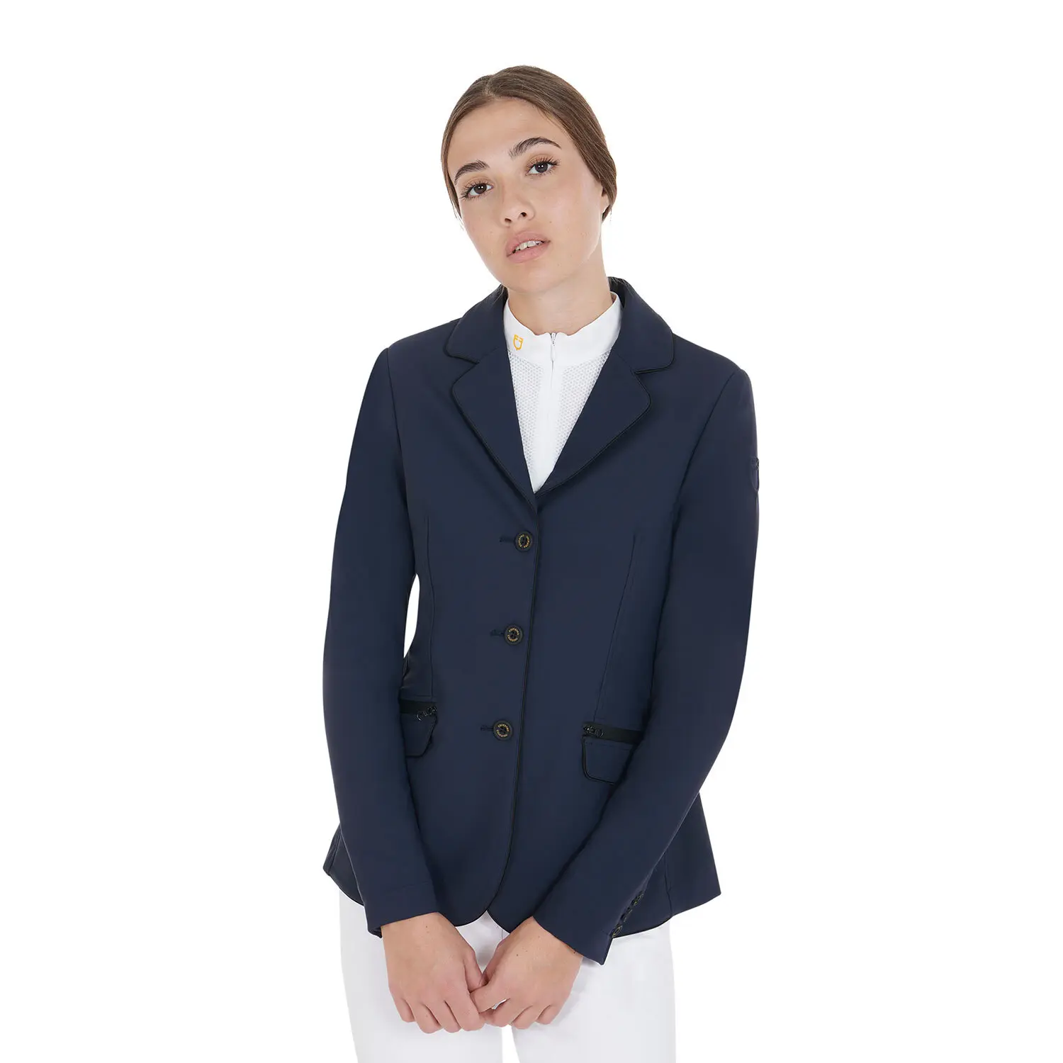 Women's competition riding jacket in technical fabric Equestro
